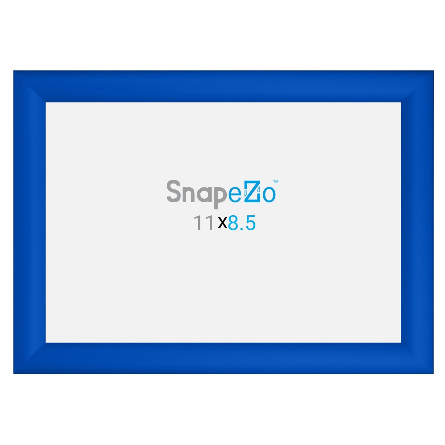 8.5x11 Blue SnapeZo® Snap Frame - 1.2" Profile