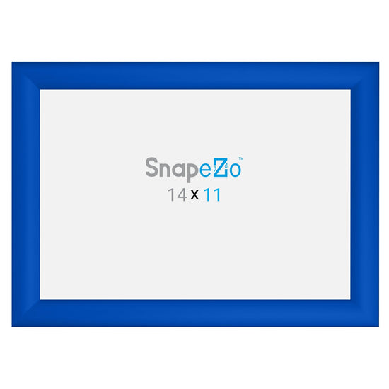 11x14 Blue SnapeZo® Snap Frame - 1.2" Profile