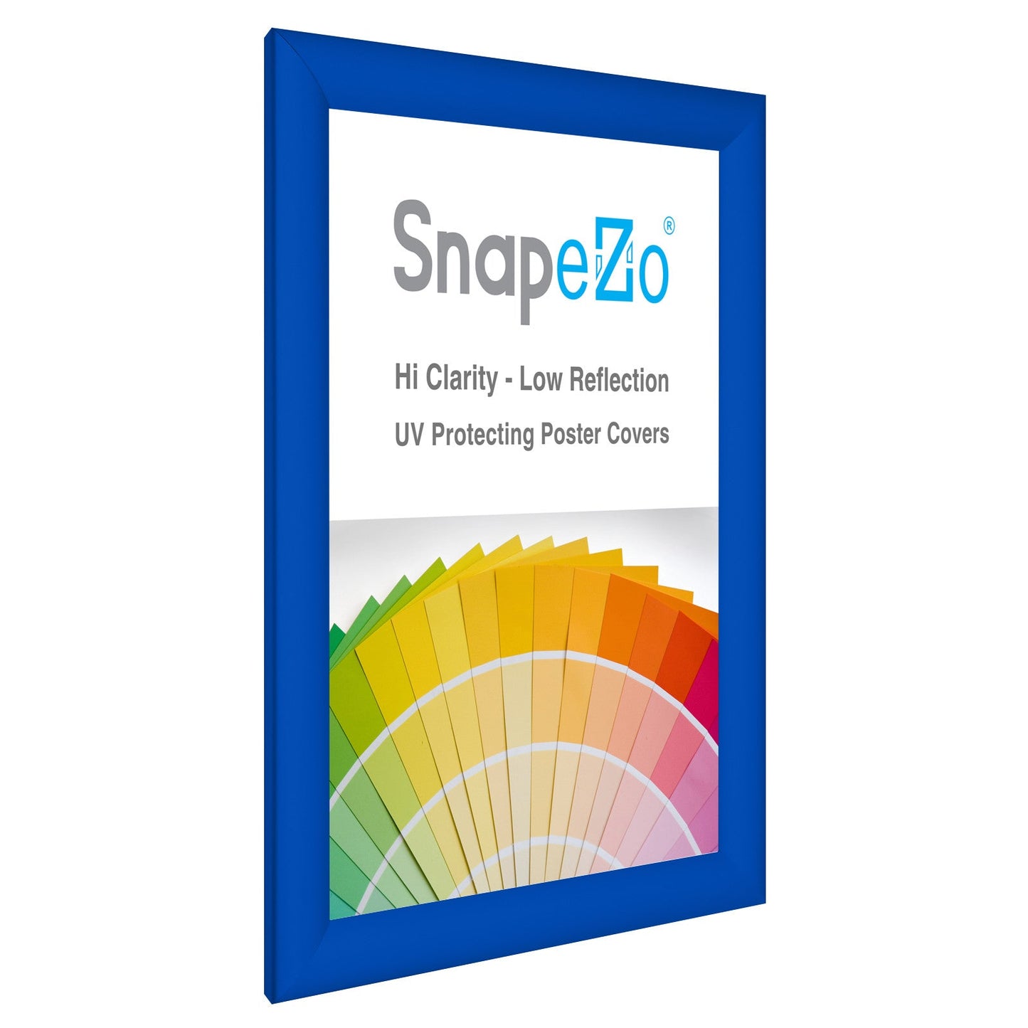 8.5x11 Blue SnapeZo® Snap Frame - 1.2" Profile