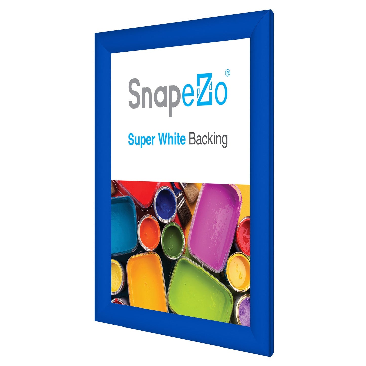 10x13 Blue SnapeZo® Snap Frame - 1.2" Profile