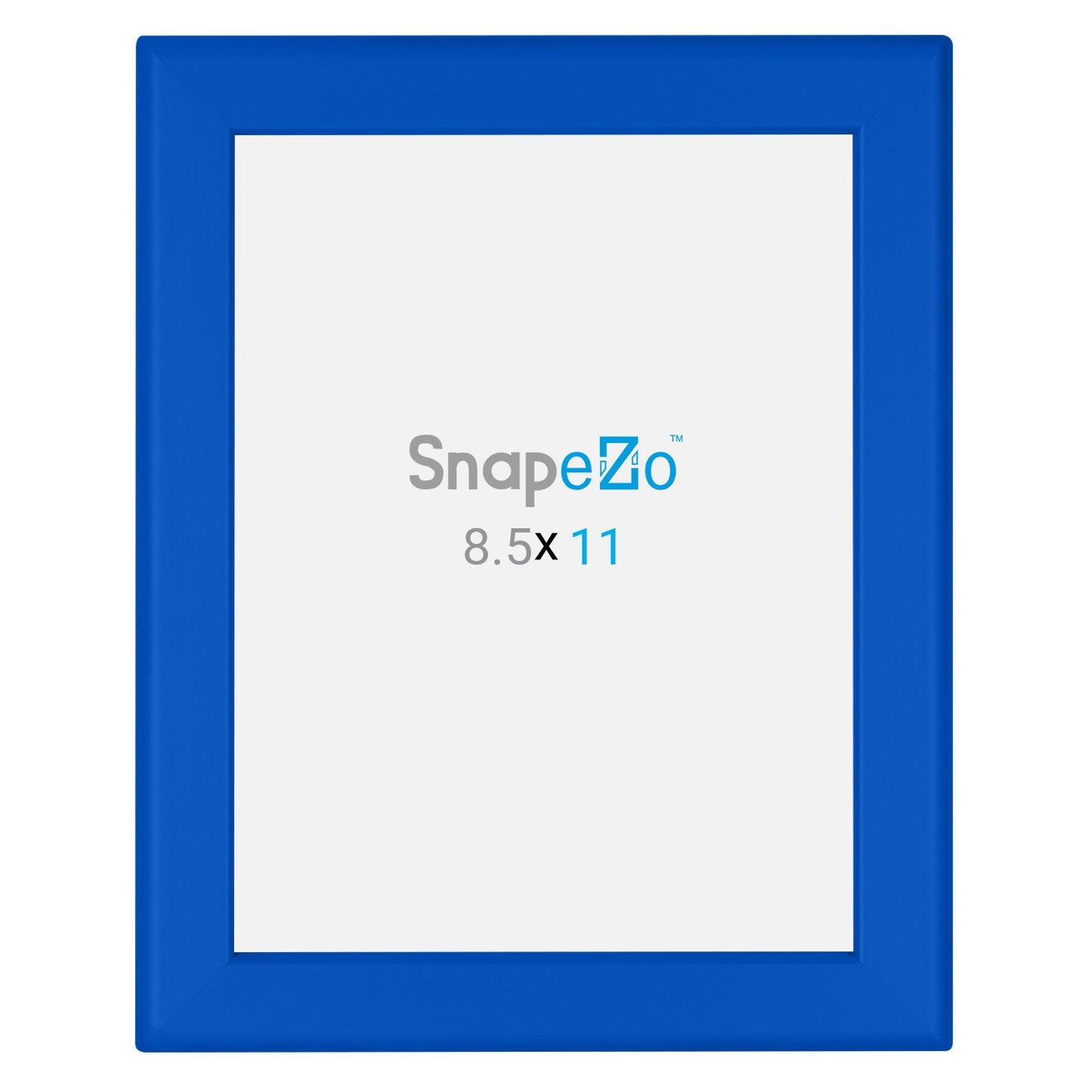 8.5x11 Blue SnapeZo® Snap Frame - 1.25" Profile