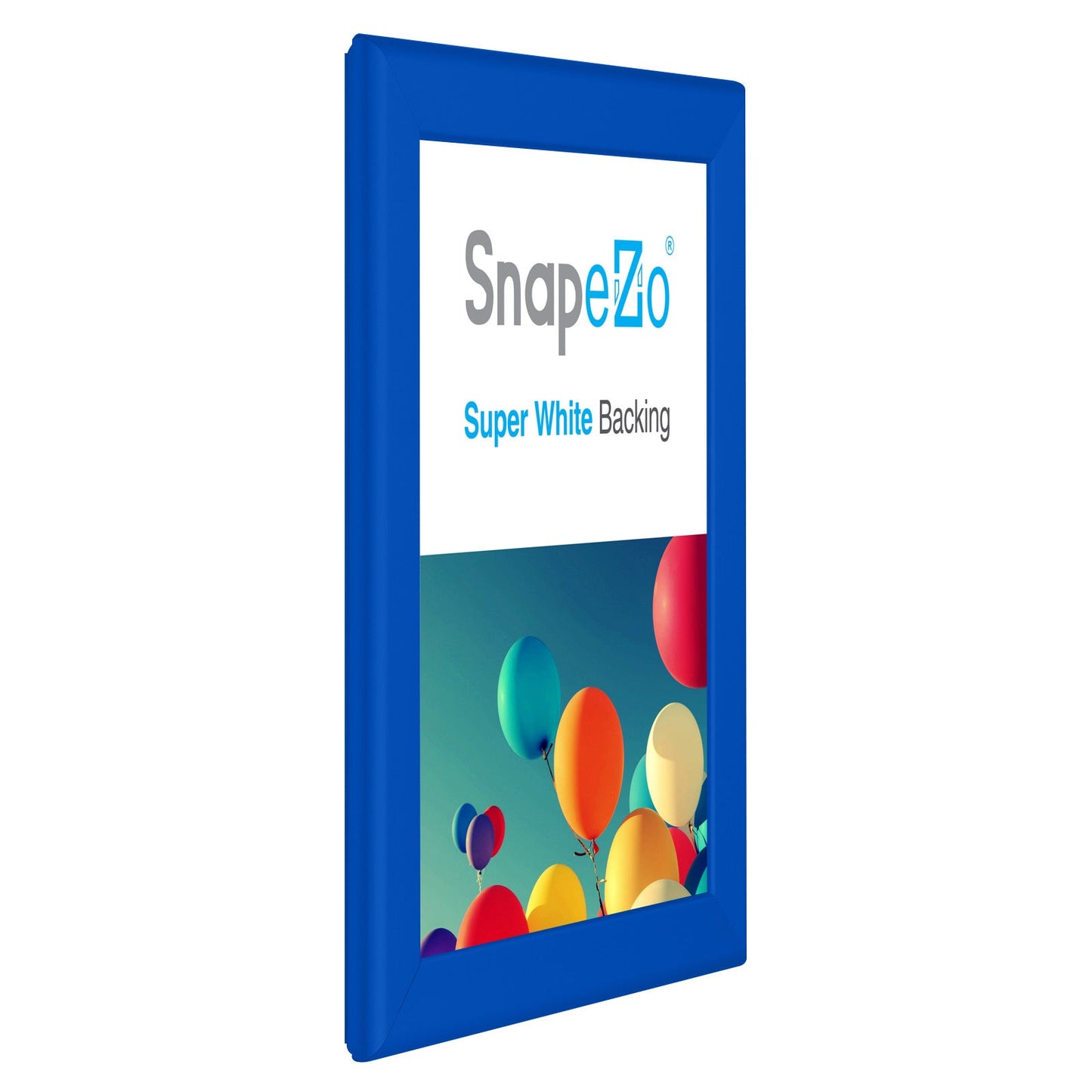 8.5x11 Blue SnapeZo® Snap Frame - 1.25" Profile