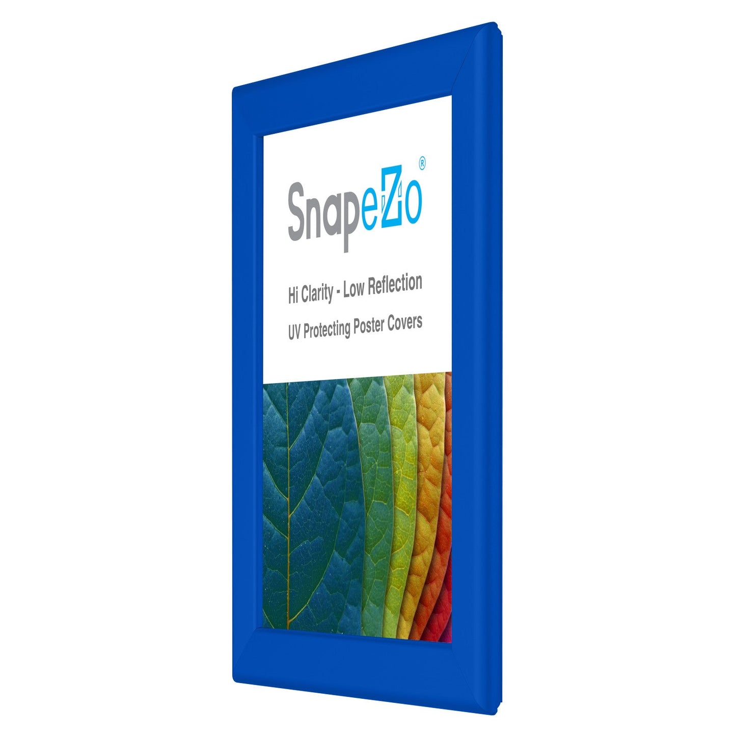 8.5x11 Blue SnapeZo® Snap Frame - 1.25" Profile