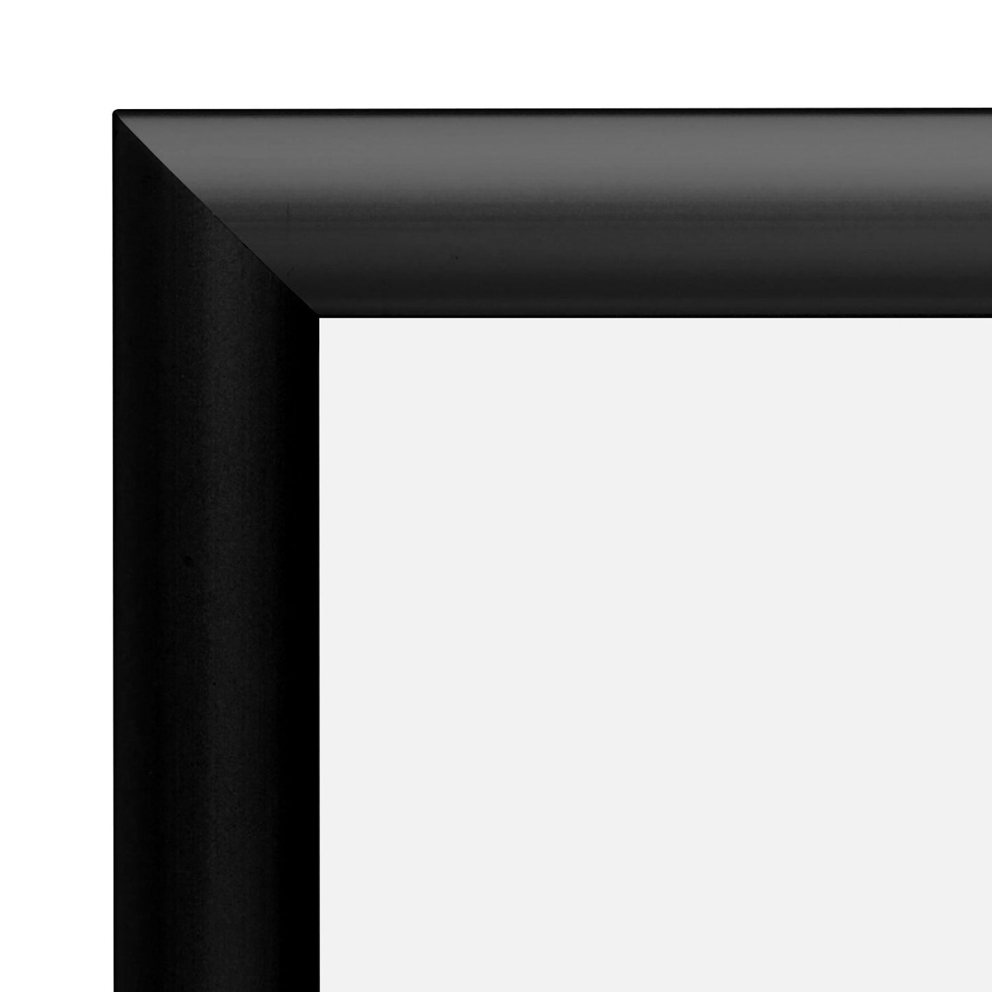 8.5x11 Black SnapeZo® Snap Frame - 1" Profile