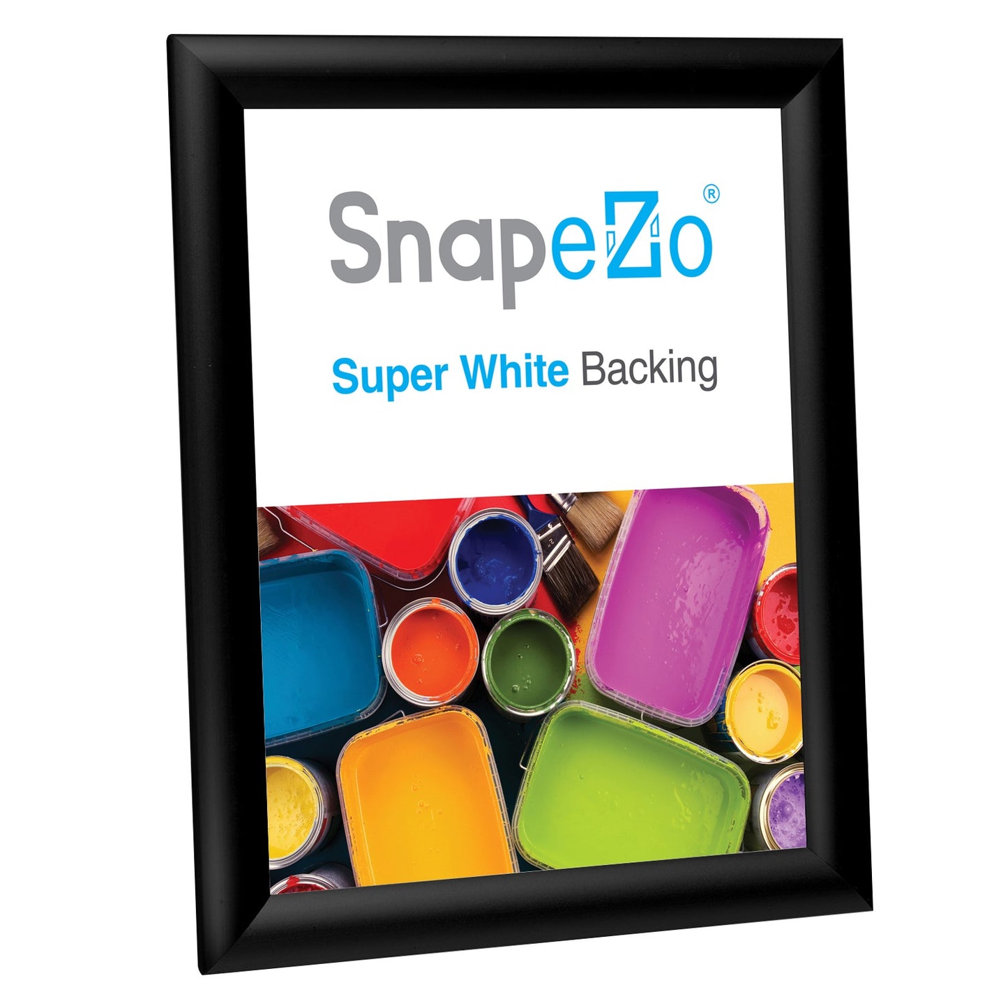 Twin-Pack of Snapezo® Black 8.5x11 Certificate Frame - 1" Profile
