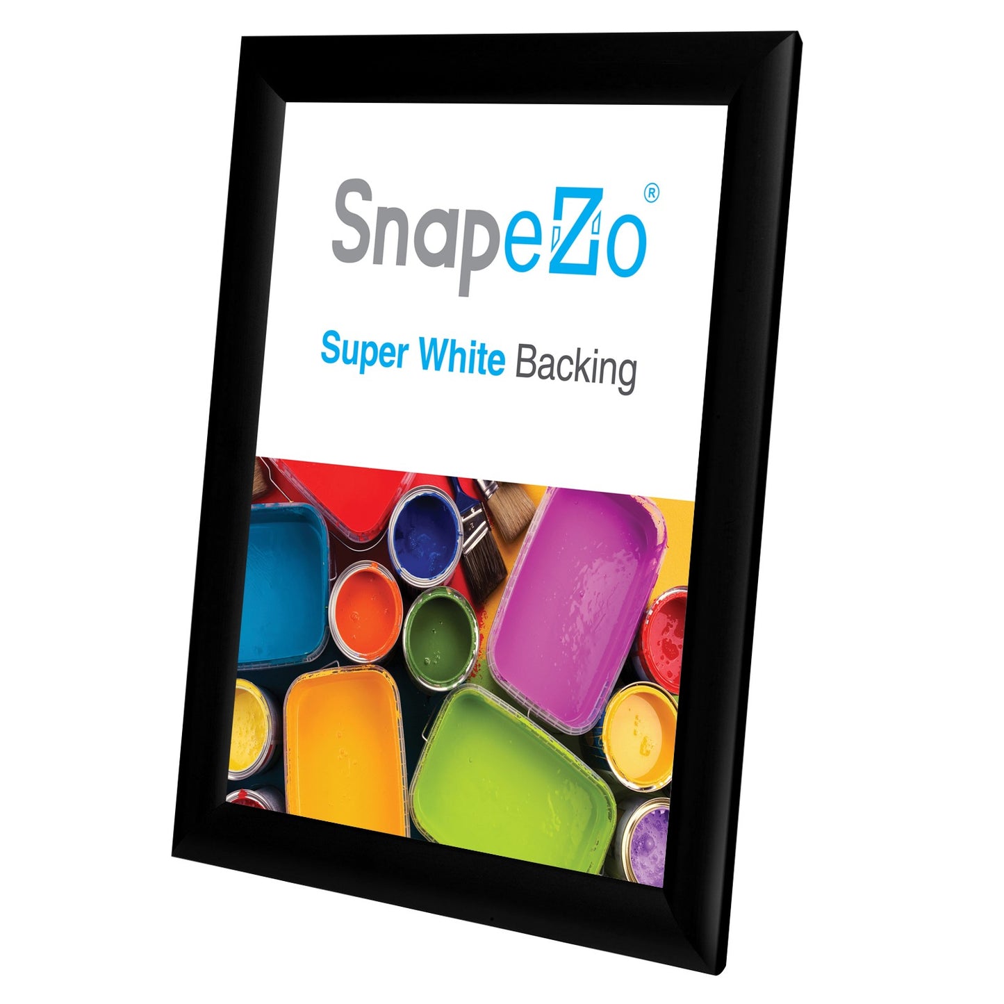 Twin-Pack of Snapezo® Black 8.5x11 Certificate Frame - 1" Profile
