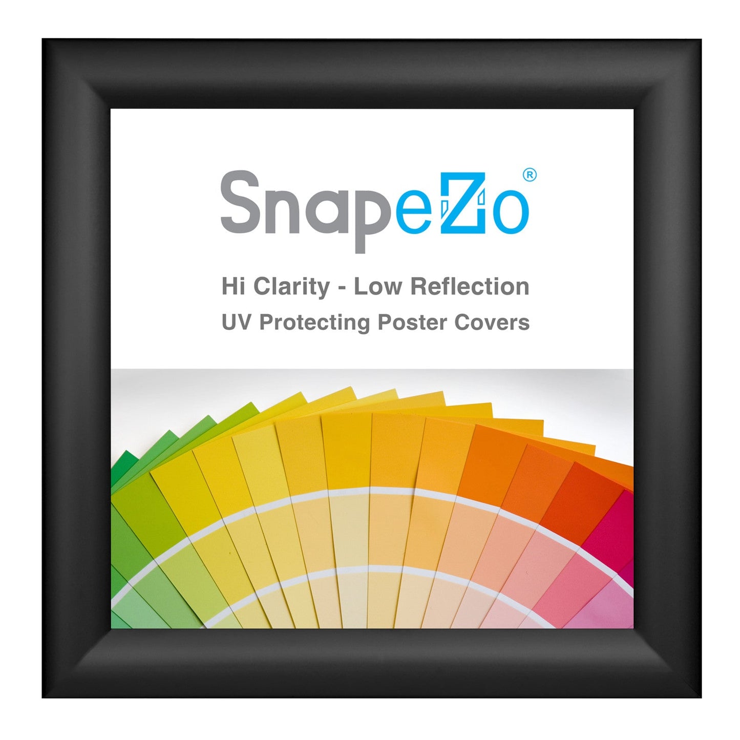 10x10 Black SnapeZo® Snap Frame - 1.2" Profile