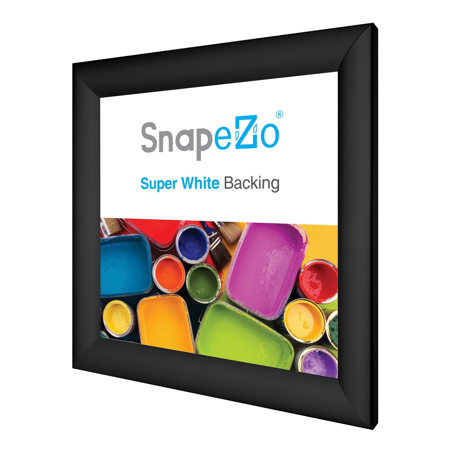 10x10 Black SnapeZo® Snap Frame - 1.2" Profile