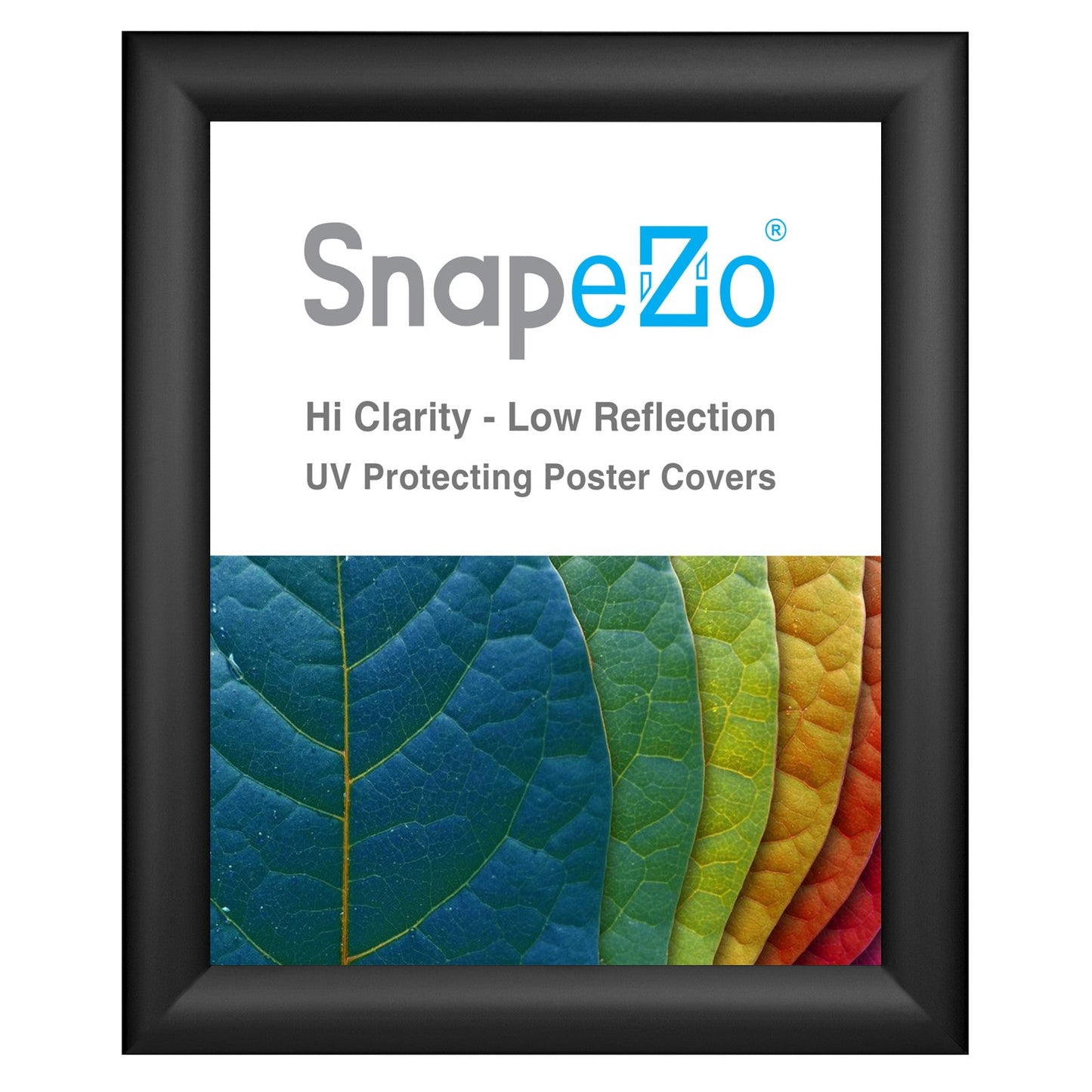 10x12 Black SnapeZo® Snap Frame - 1.2" Profile