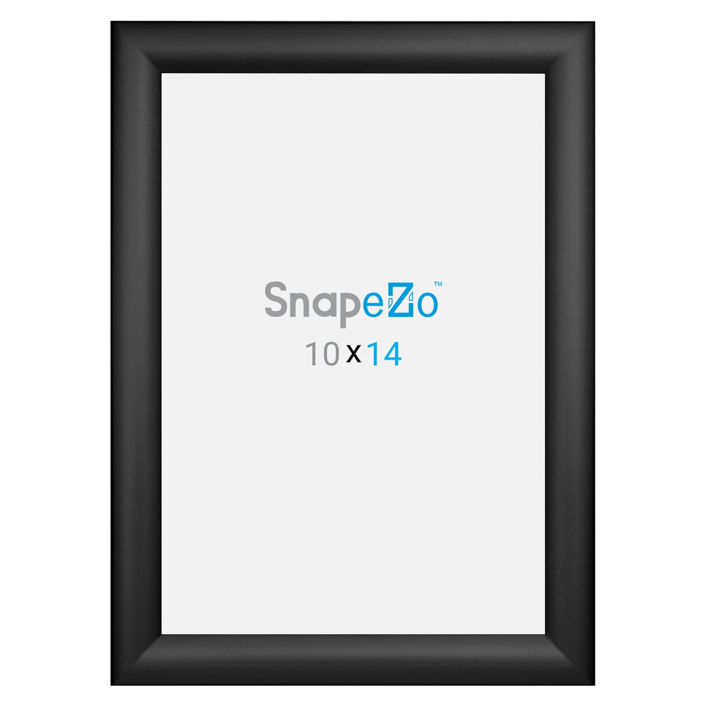 10x14 Black SnapeZo® Snap Frame - 1.2" Profile