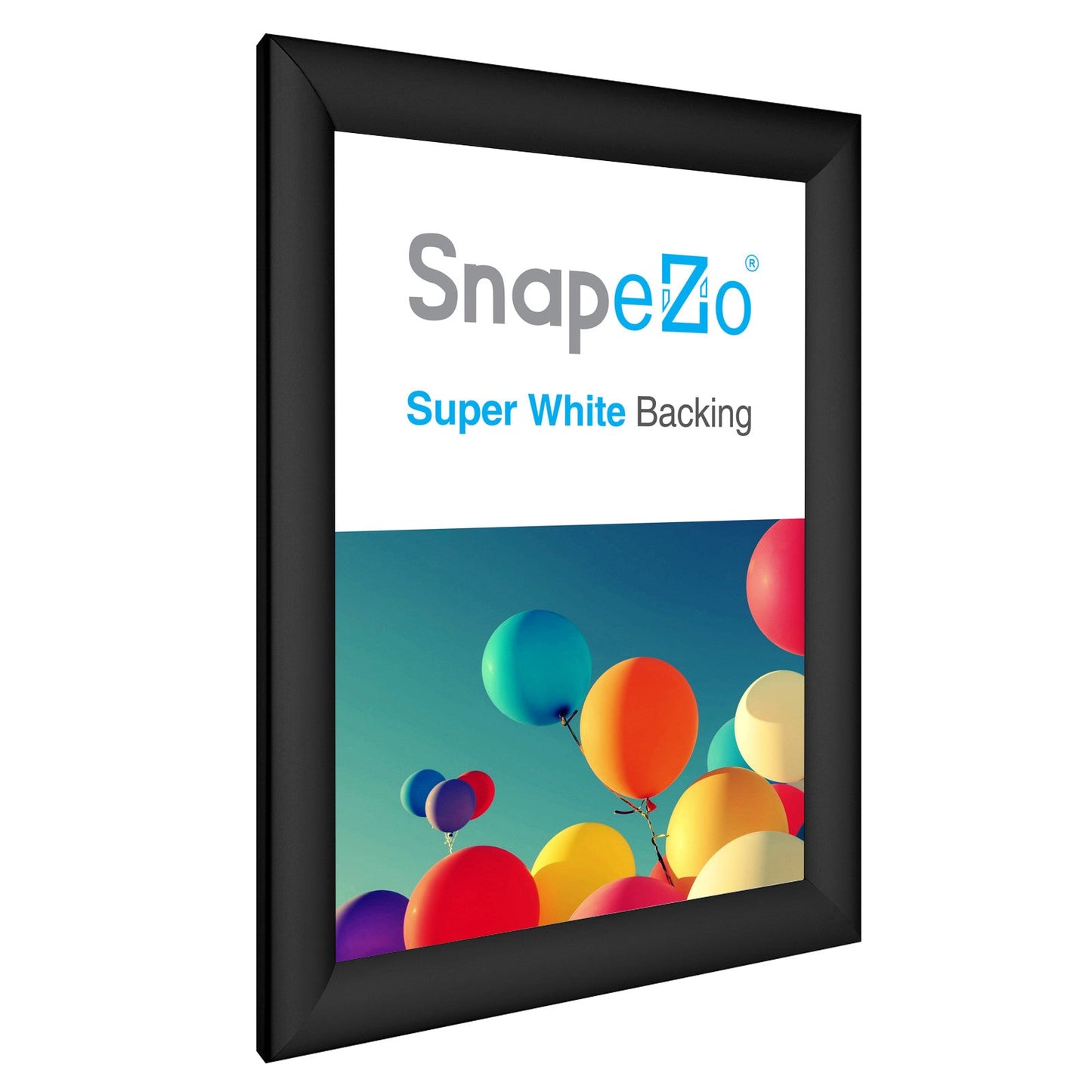 10x14 Black SnapeZo® Snap Frame - 1.2" Profile