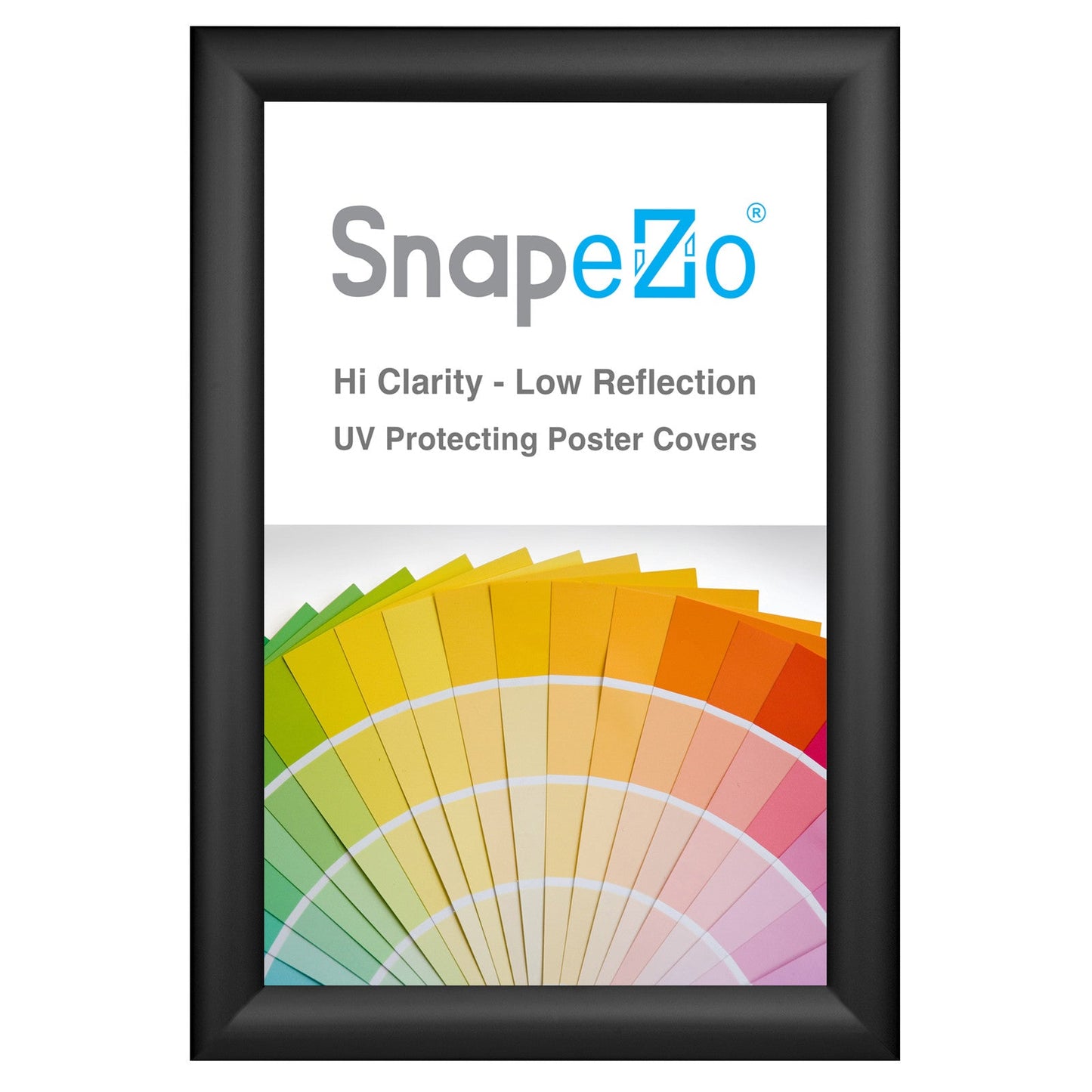 10x15 Black SnapeZo® Snap Frame - 1.2" Profile