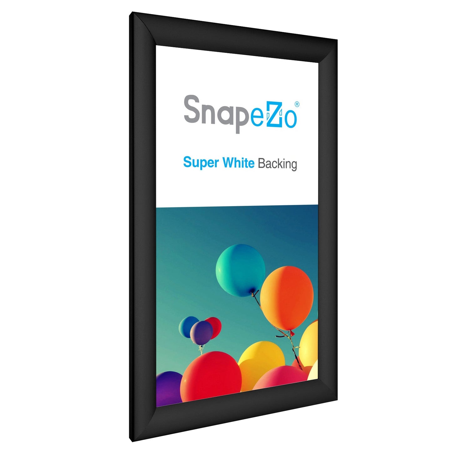 10x18 Black SnapeZo® Snap Frame - 1.2" Profile