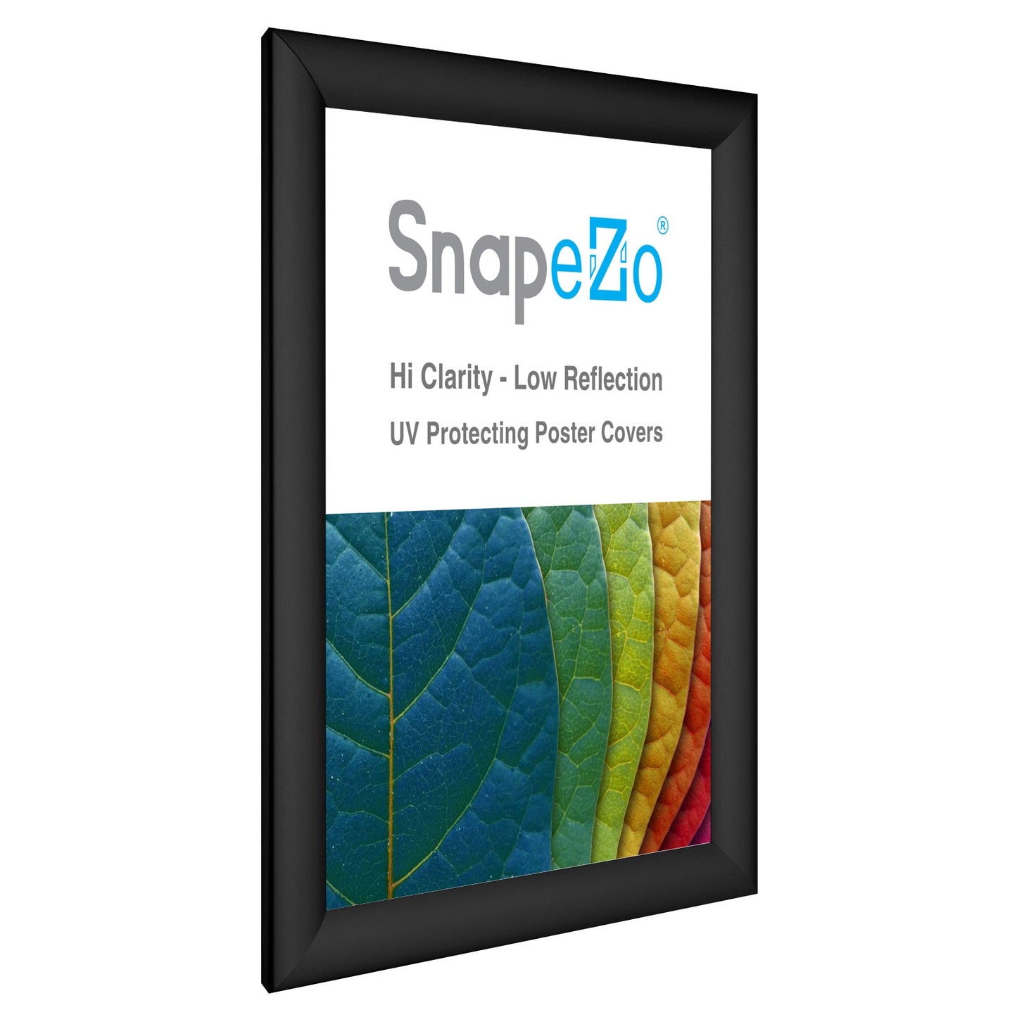 10x13 Black SnapeZo® Snap Frame - 1.2" Profile