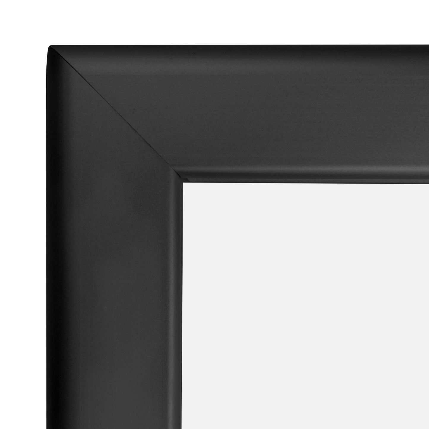 8.5x11 Black SnapeZo® Snap Frame - 1.25" Profile
