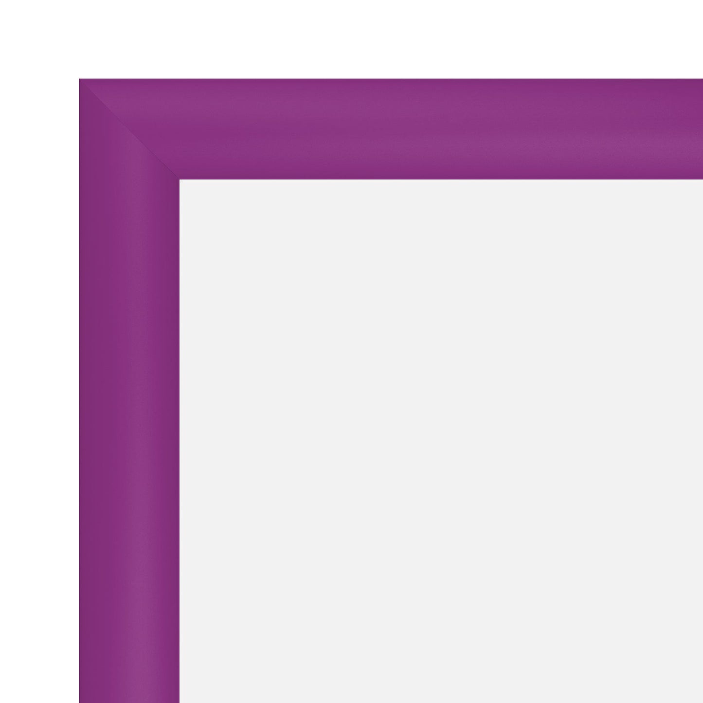 8.5x11 Purple SnapeZo® Snap Frame - 1.2" Profile