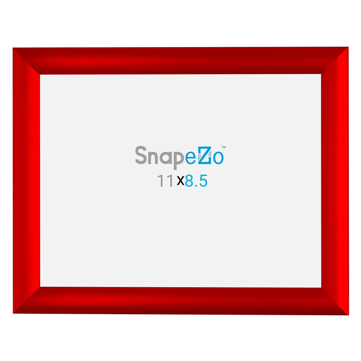 8.5x11 Red SnapeZo® Snap Frame - 1" Profile