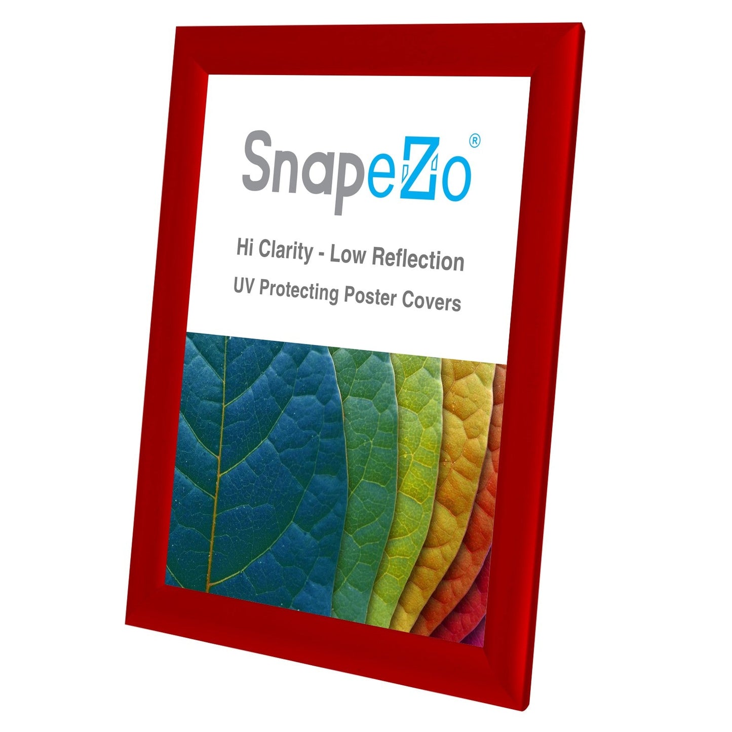 8.5x11 Red SnapeZo® Snap Frame - 1" Profile