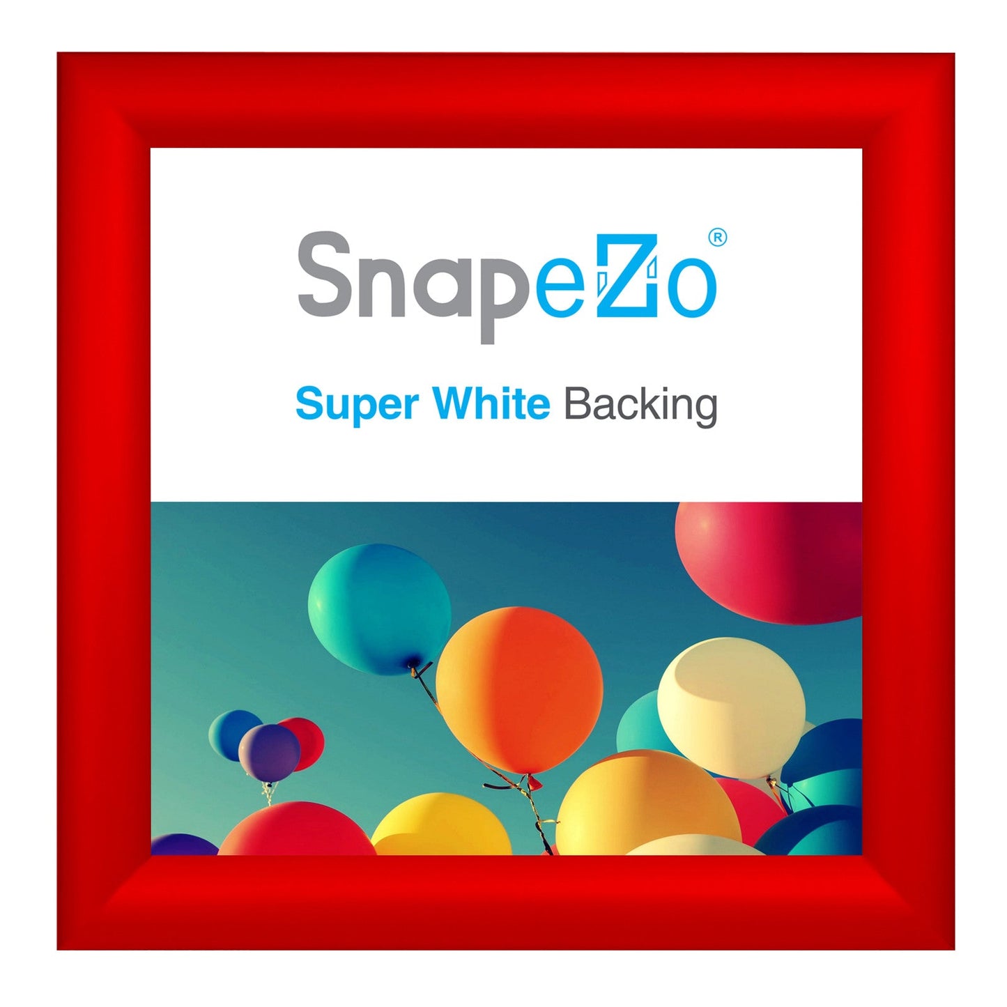 10x10 Red SnapeZo® Snap Frame - 1.2" Profile