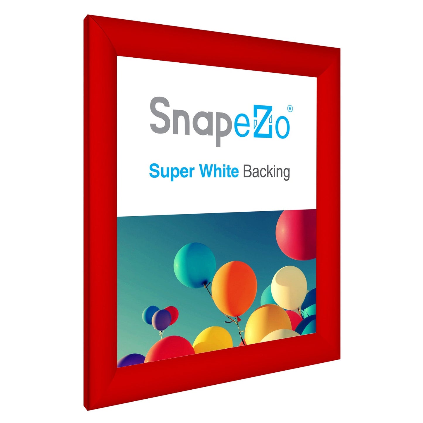 10x12 Red SnapeZo® Snap Frame - 1.2" Profile