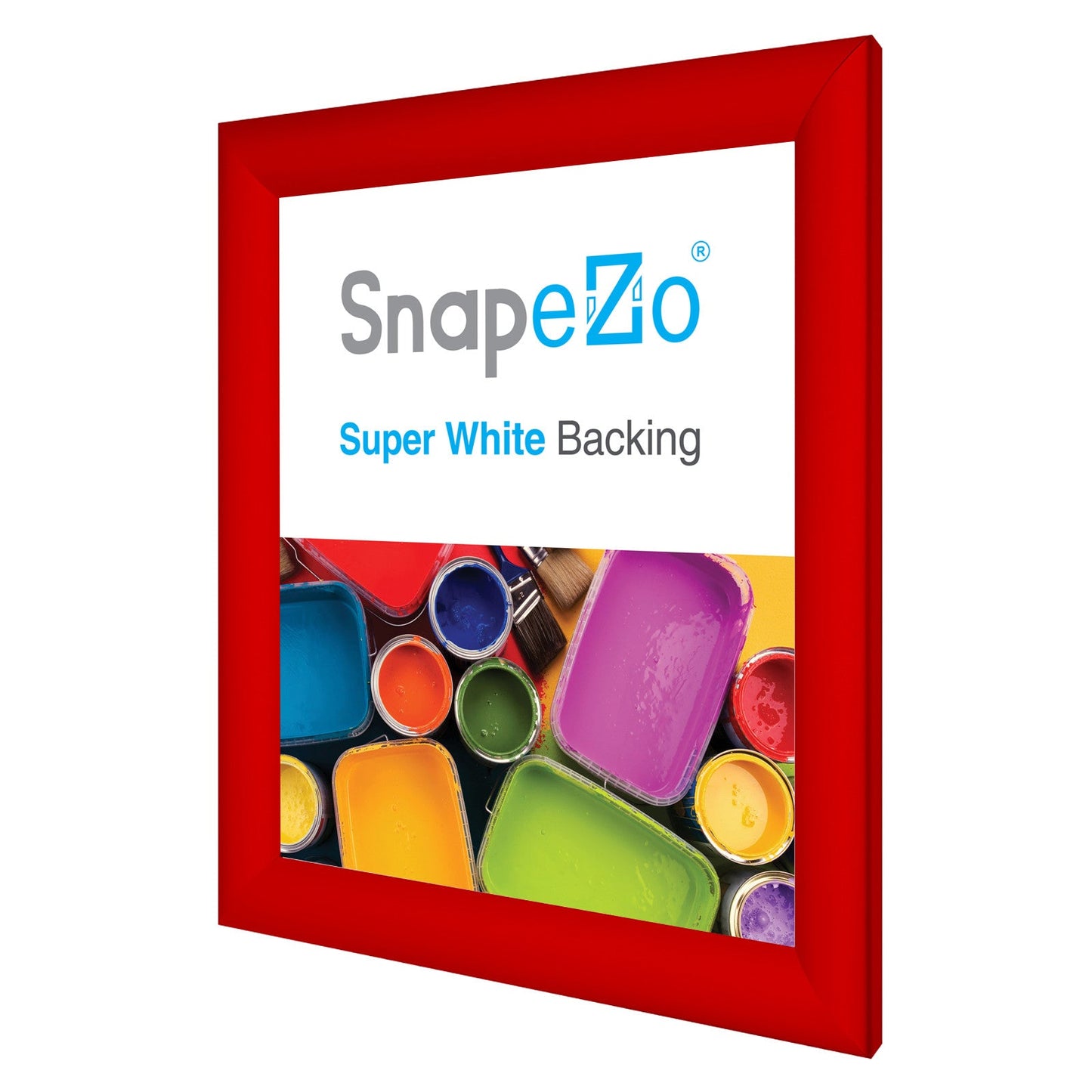 10x12 Red SnapeZo® Snap Frame - 1.2" Profile