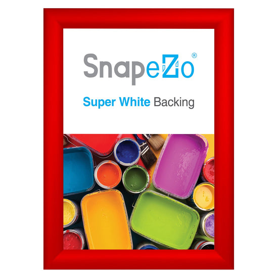 10x14 Red SnapeZo® Snap Frame - 1.2" Profile
