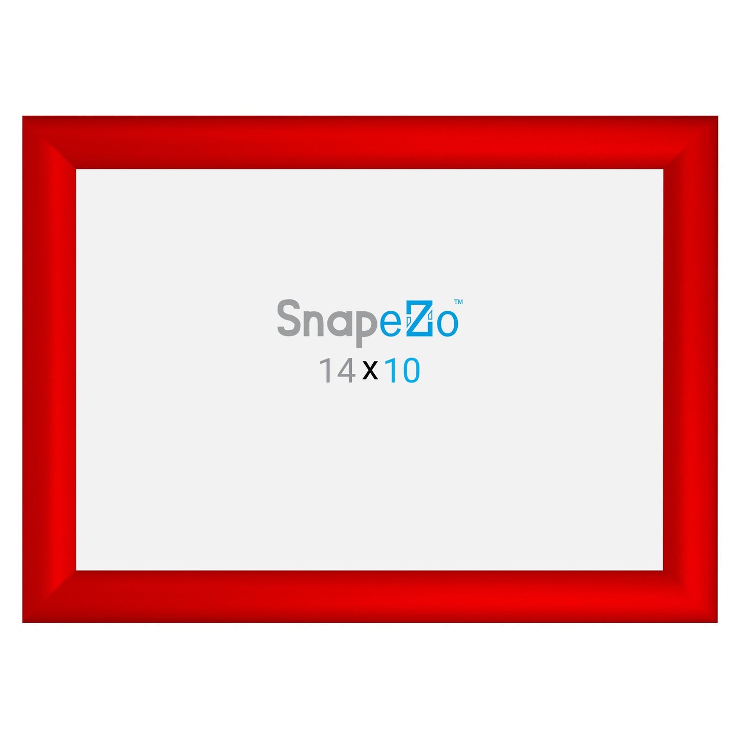 10x14 Red SnapeZo® Snap Frame - 1.2" Profile