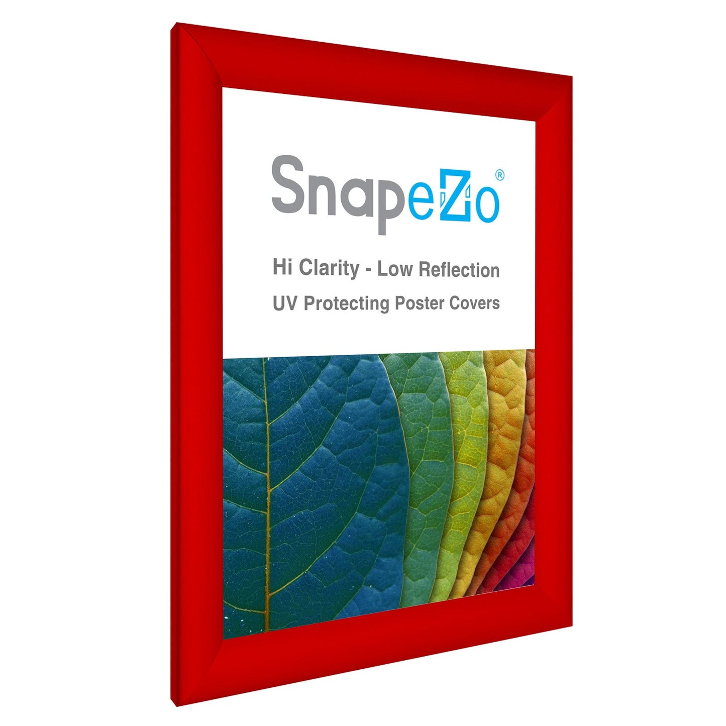10x14 Red SnapeZo® Snap Frame - 1.2" Profile