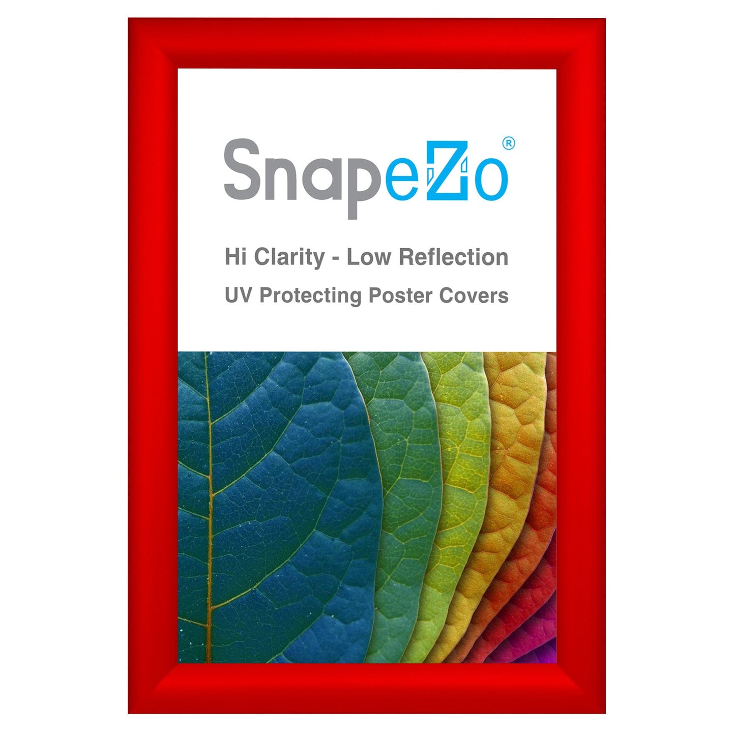 10x15 Red SnapeZo® Snap Frame - 1.2" Profile