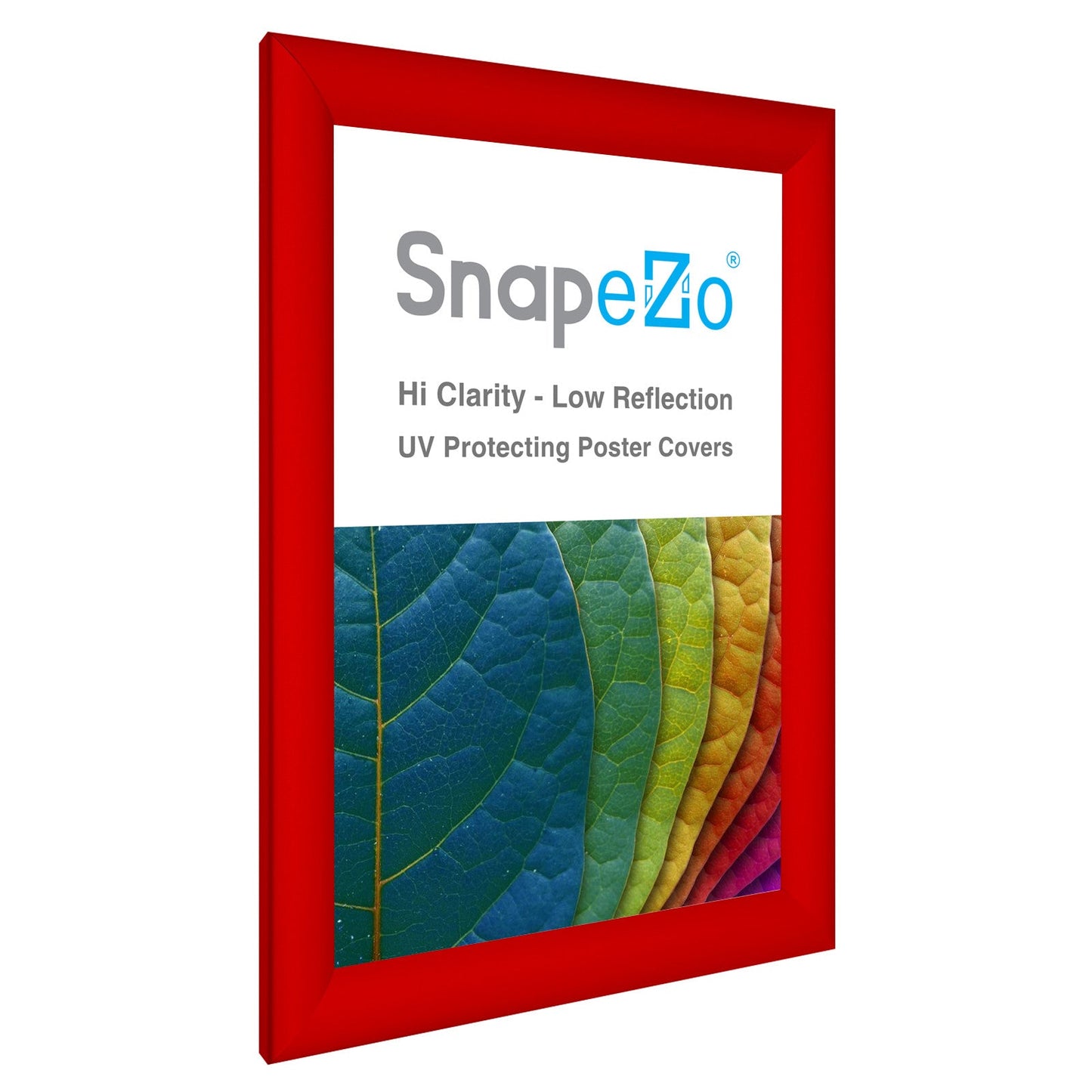 10x15 Red SnapeZo® Snap Frame - 1.2" Profile