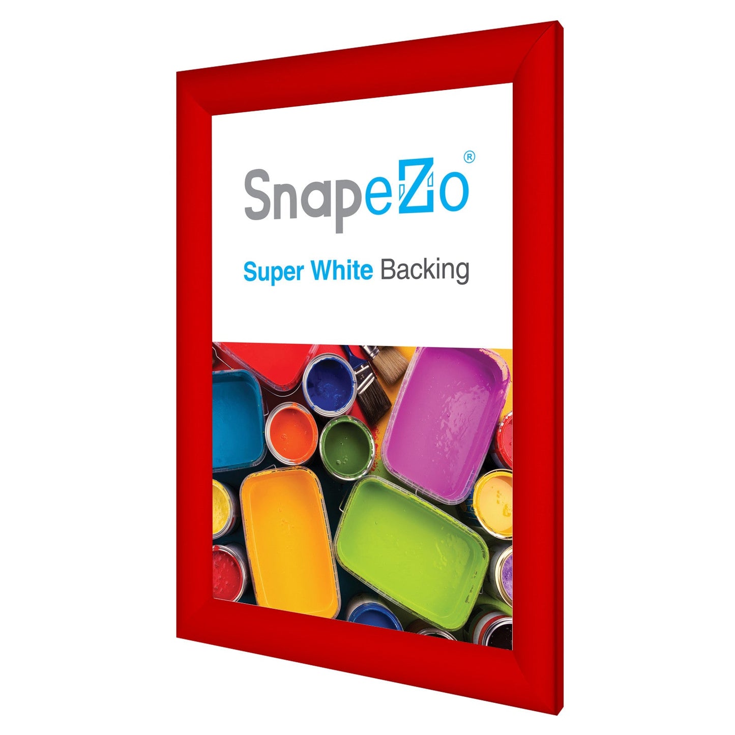 10x15 Red SnapeZo® Snap Frame - 1.2" Profile