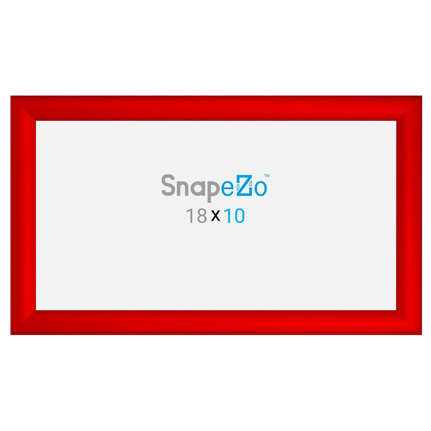 10x18 Red SnapeZo® Snap Frame - 1.2" Profile