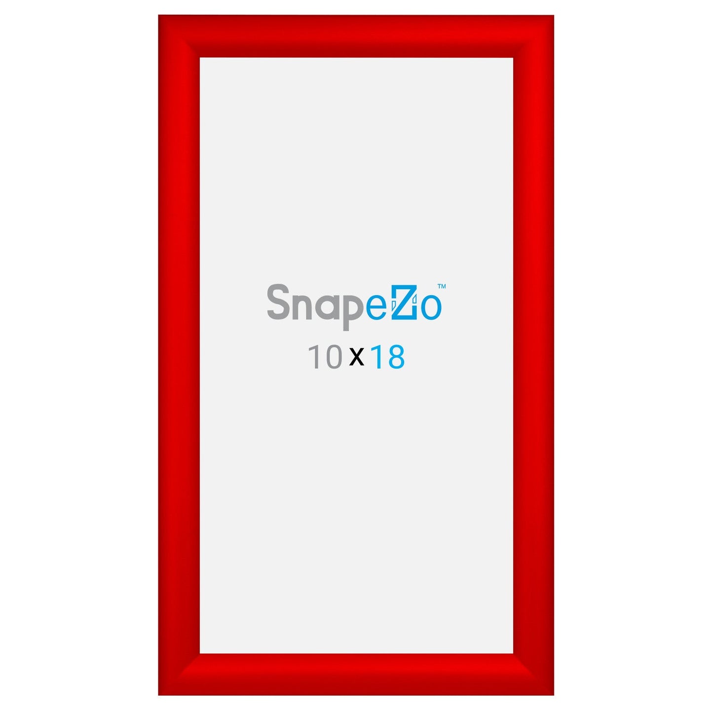 10x18 Red SnapeZo® Snap Frame - 1.2" Profile