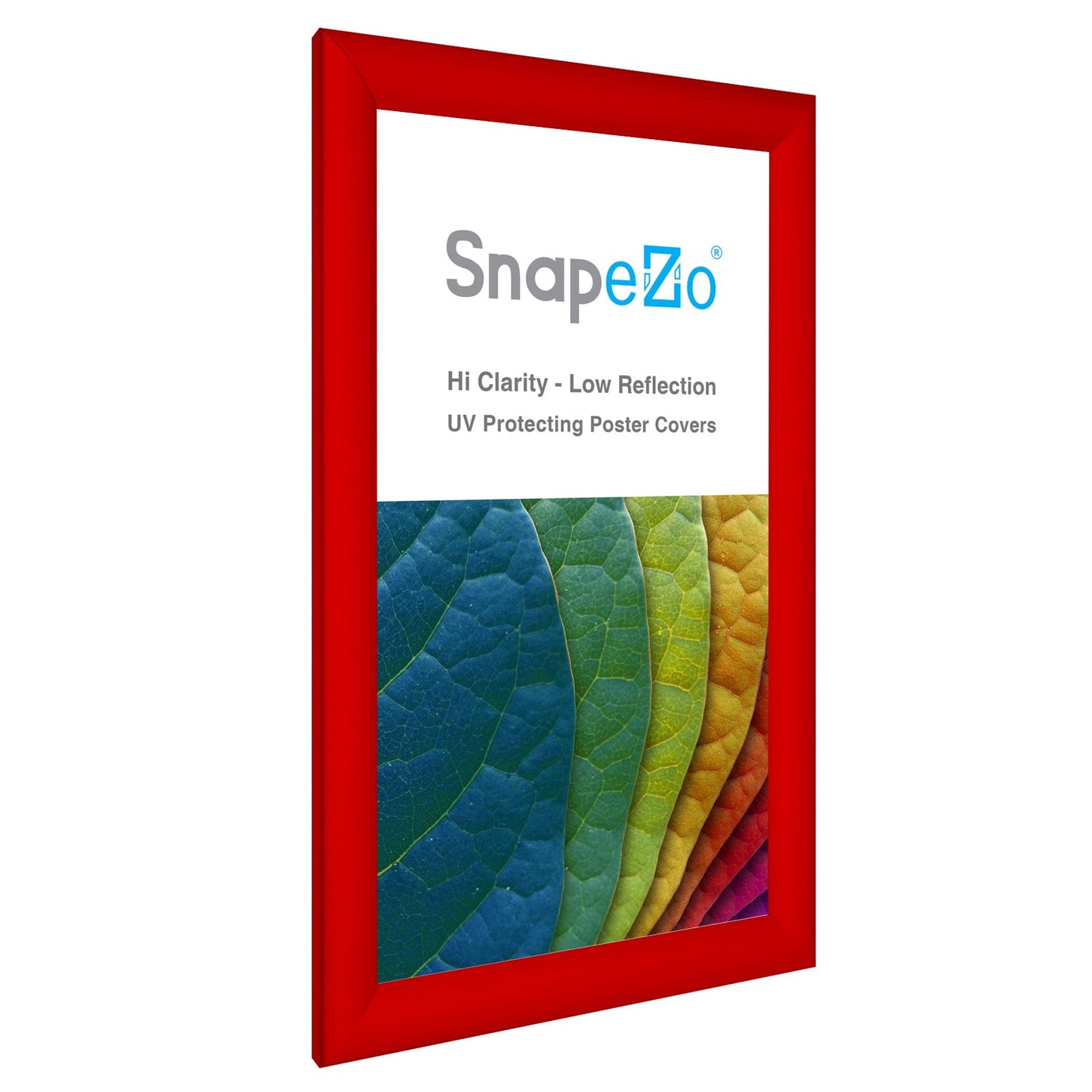 10x18 Red SnapeZo® Snap Frame - 1.2" Profile