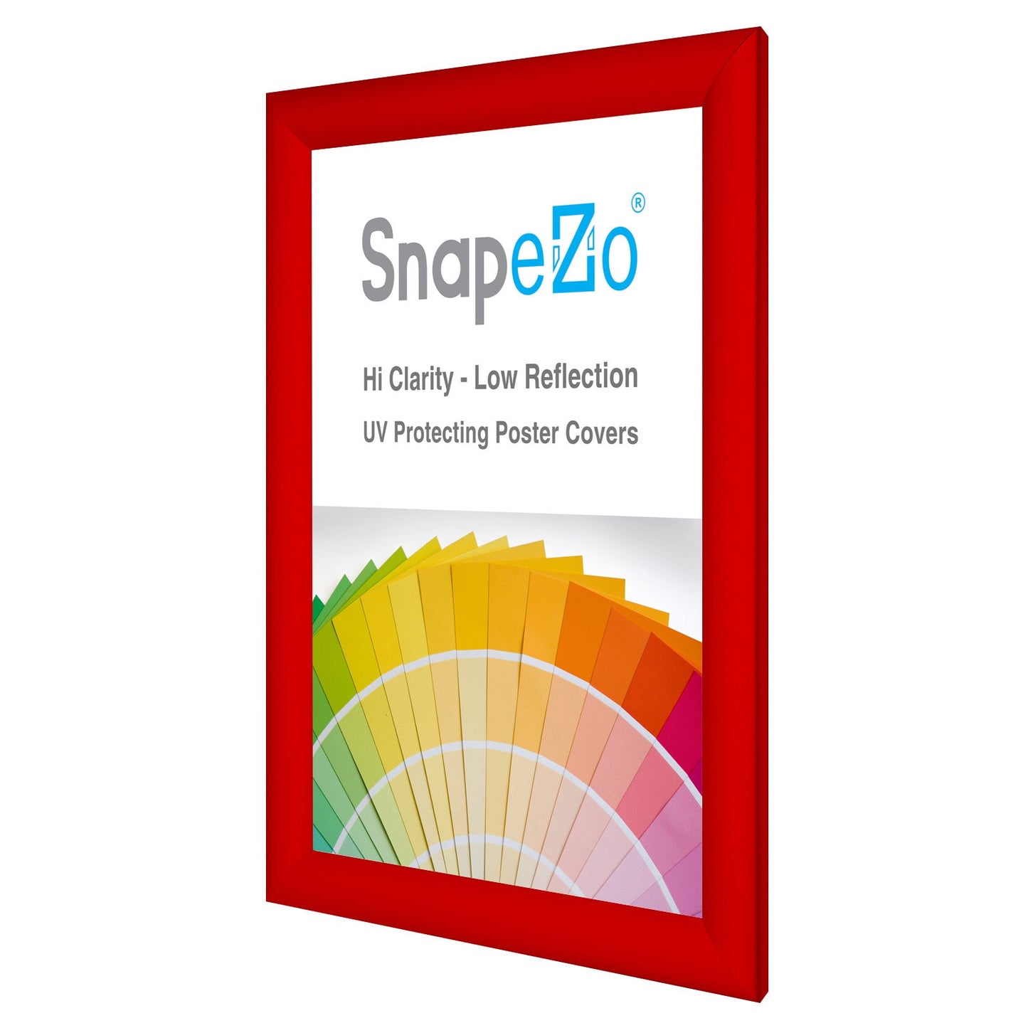 10x13 Red SnapeZo® Snap Frame - 1.2" Profile