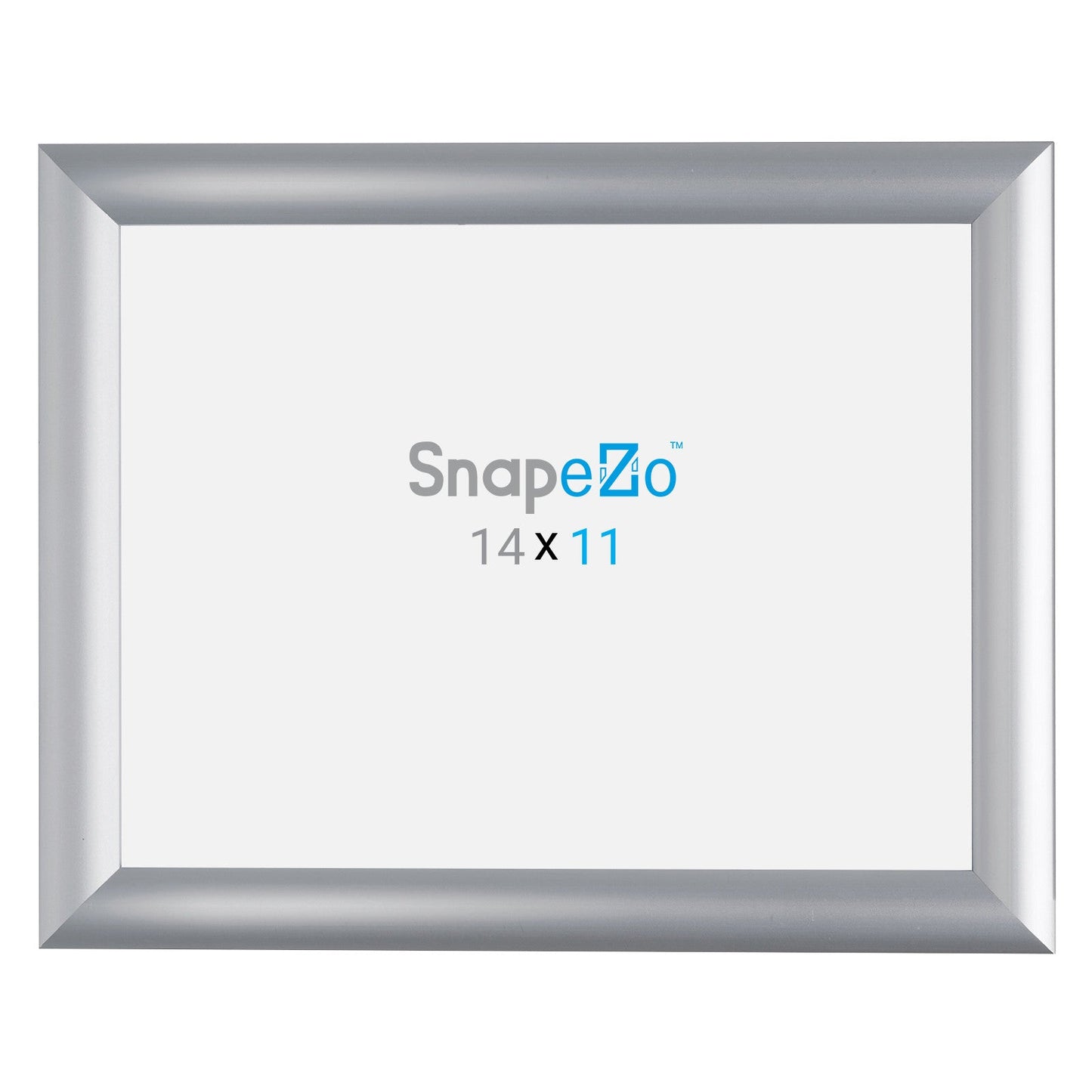 11x14 Silver SnapeZo® Snap Frame - 1" Profile