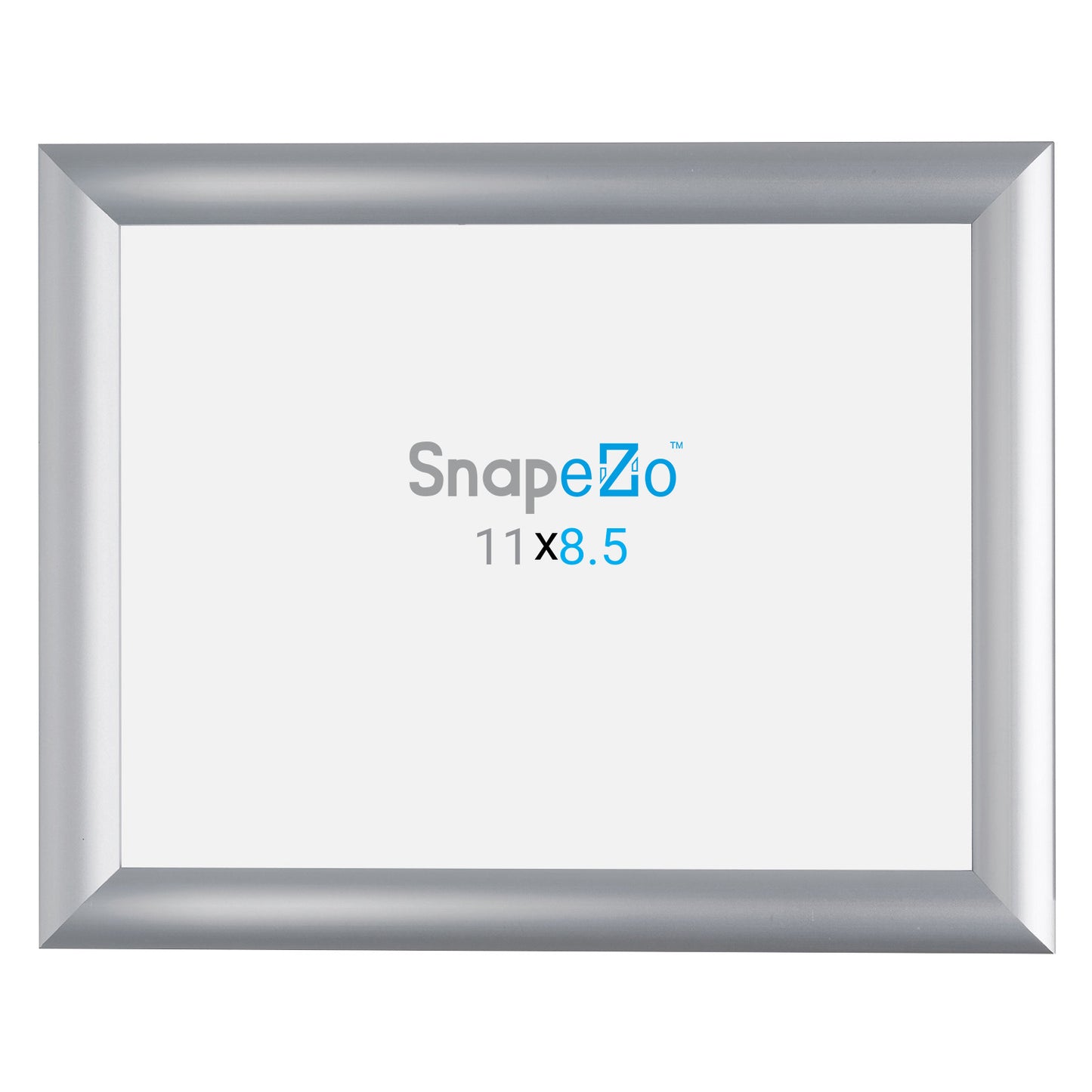 10 Case Pack of Snapezo® of Silver 8.5x11 Certificate Frame - 1" Profile