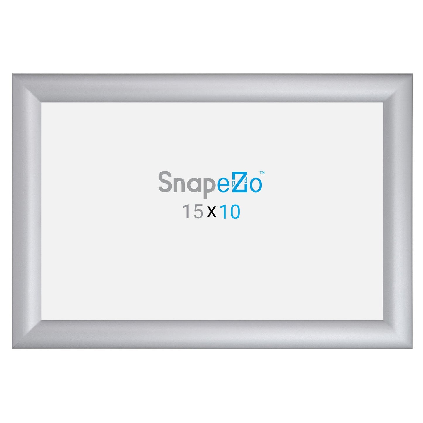10x15 Silver SnapeZo® Snap Frame - 1.2" Profile