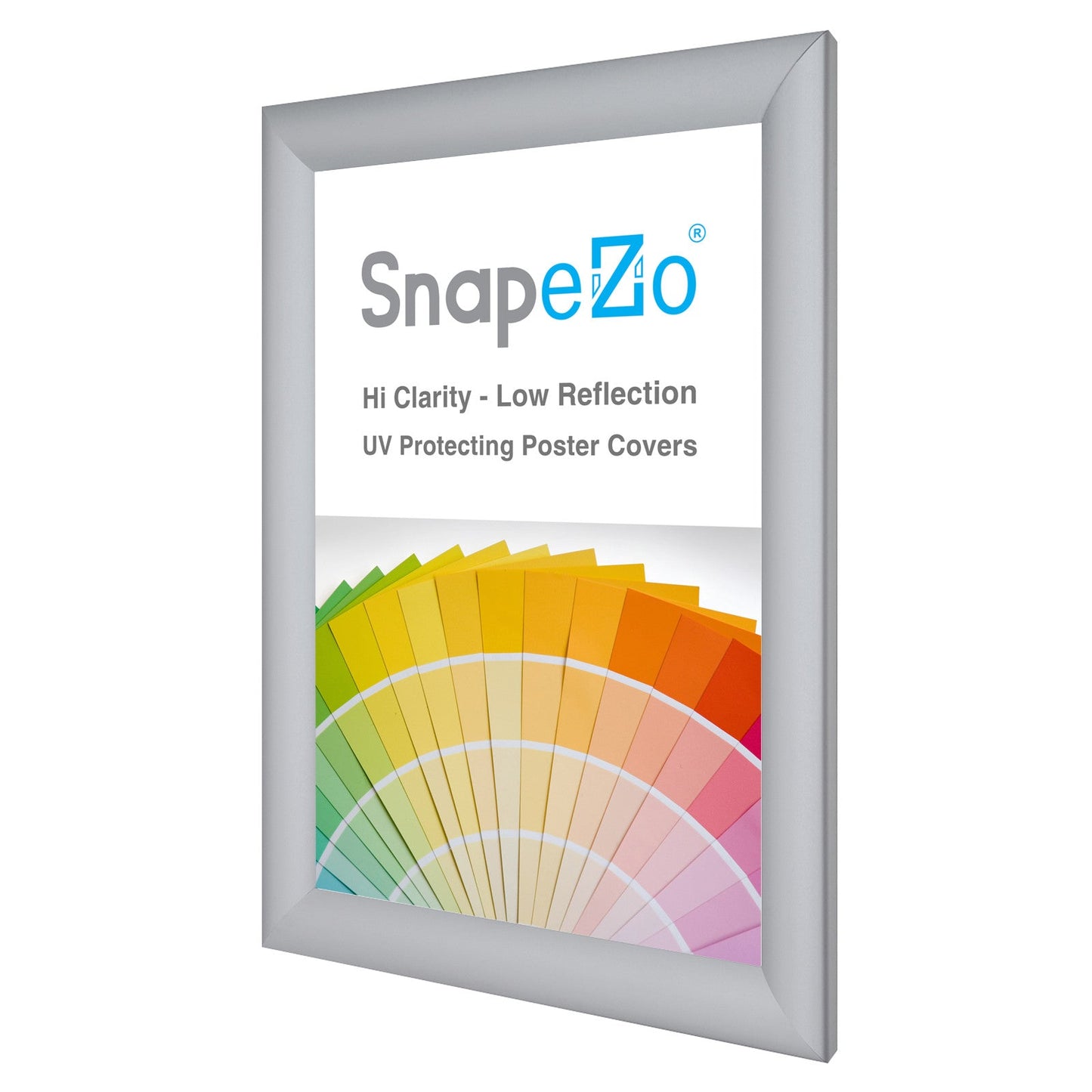 10x15 Silver SnapeZo® Snap Frame - 1.2" Profile