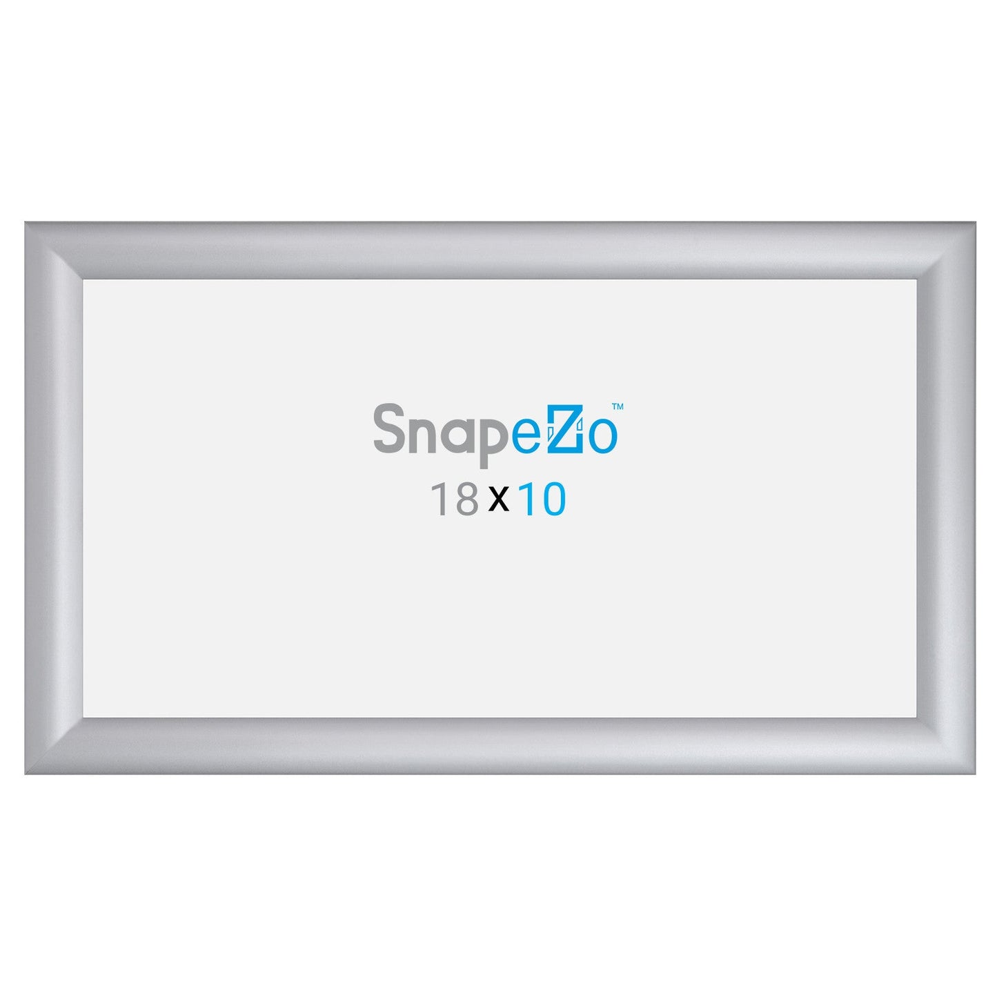 10x18 Silver SnapeZo® Snap Frame - 1.2" Profile