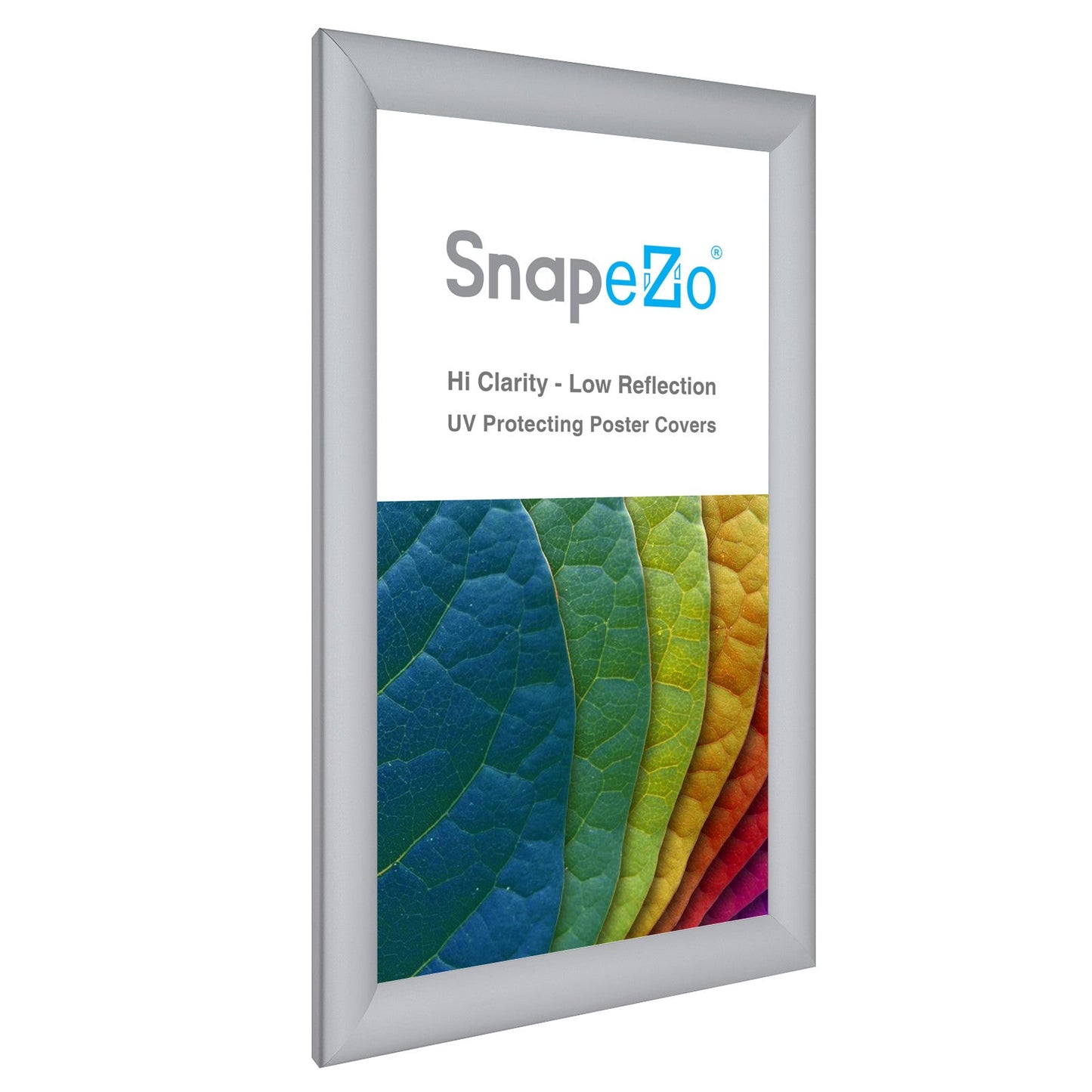 10x18 Silver SnapeZo® Snap Frame - 1.2" Profile
