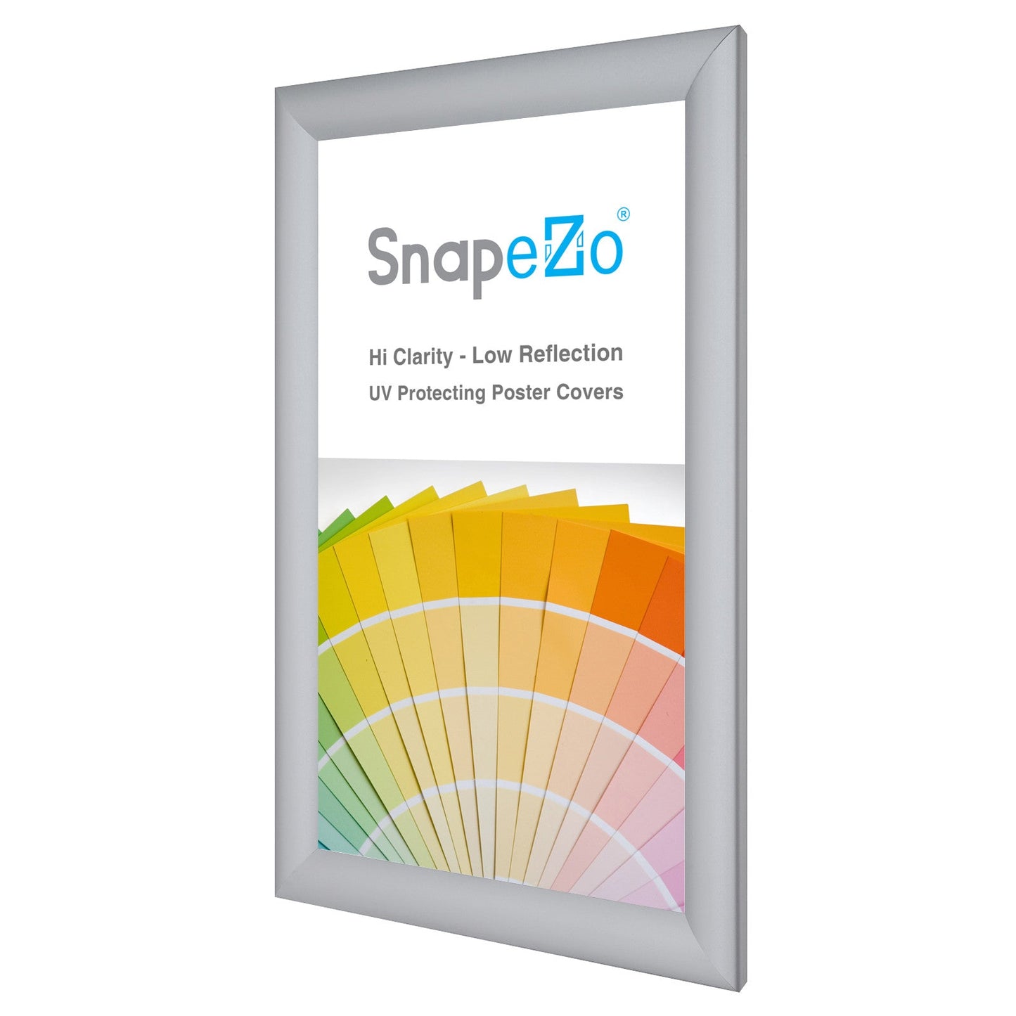 10x18 Silver SnapeZo® Snap Frame - 1.2" Profile