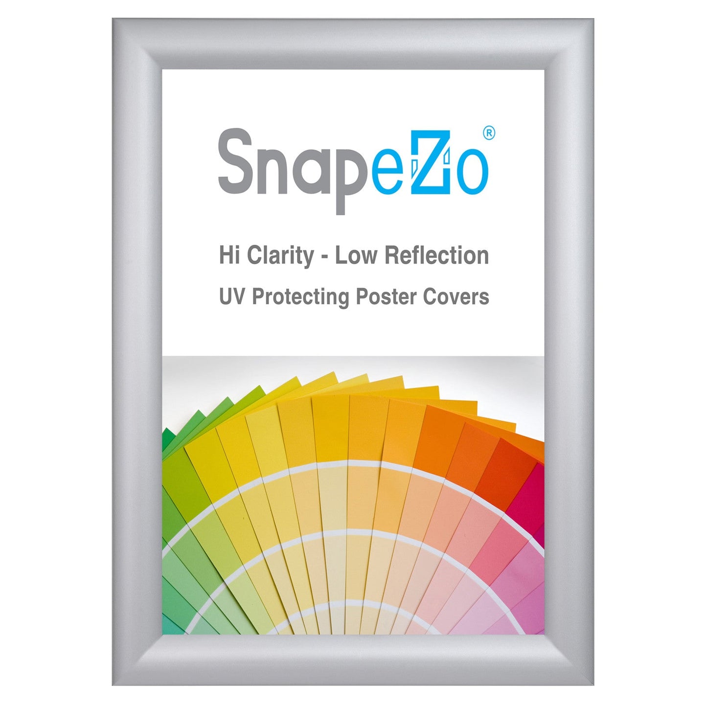 10x13 Silver SnapeZo® Snap Frame - 1.2" Profile