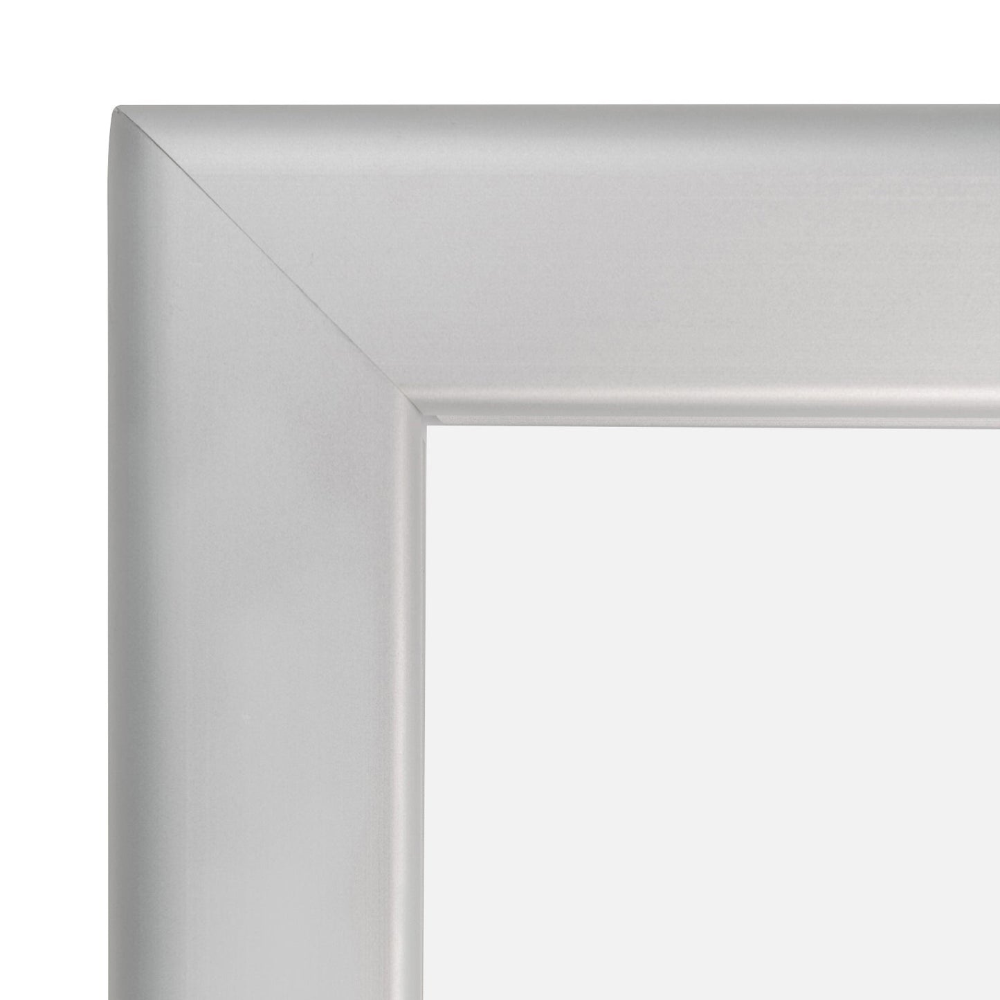 8.5x11 Silver SnapeZo® Snap Frame - 1.25" Profile