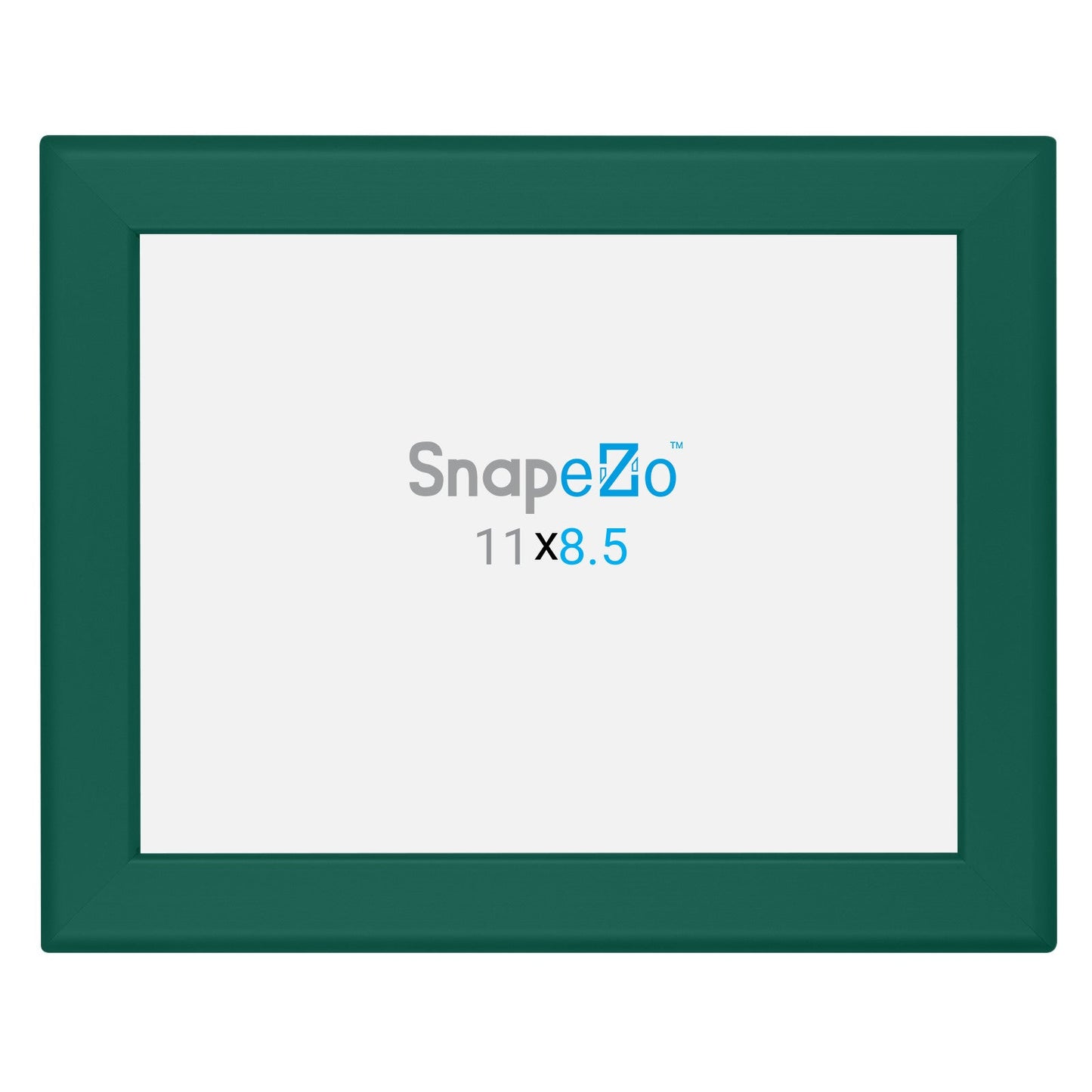 8.5x11 Green SnapeZo® Snap Frame - 1.25" Profile
