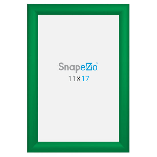 11x17 Light Green SnapeZo® Snap Frame - 1.2" Profile