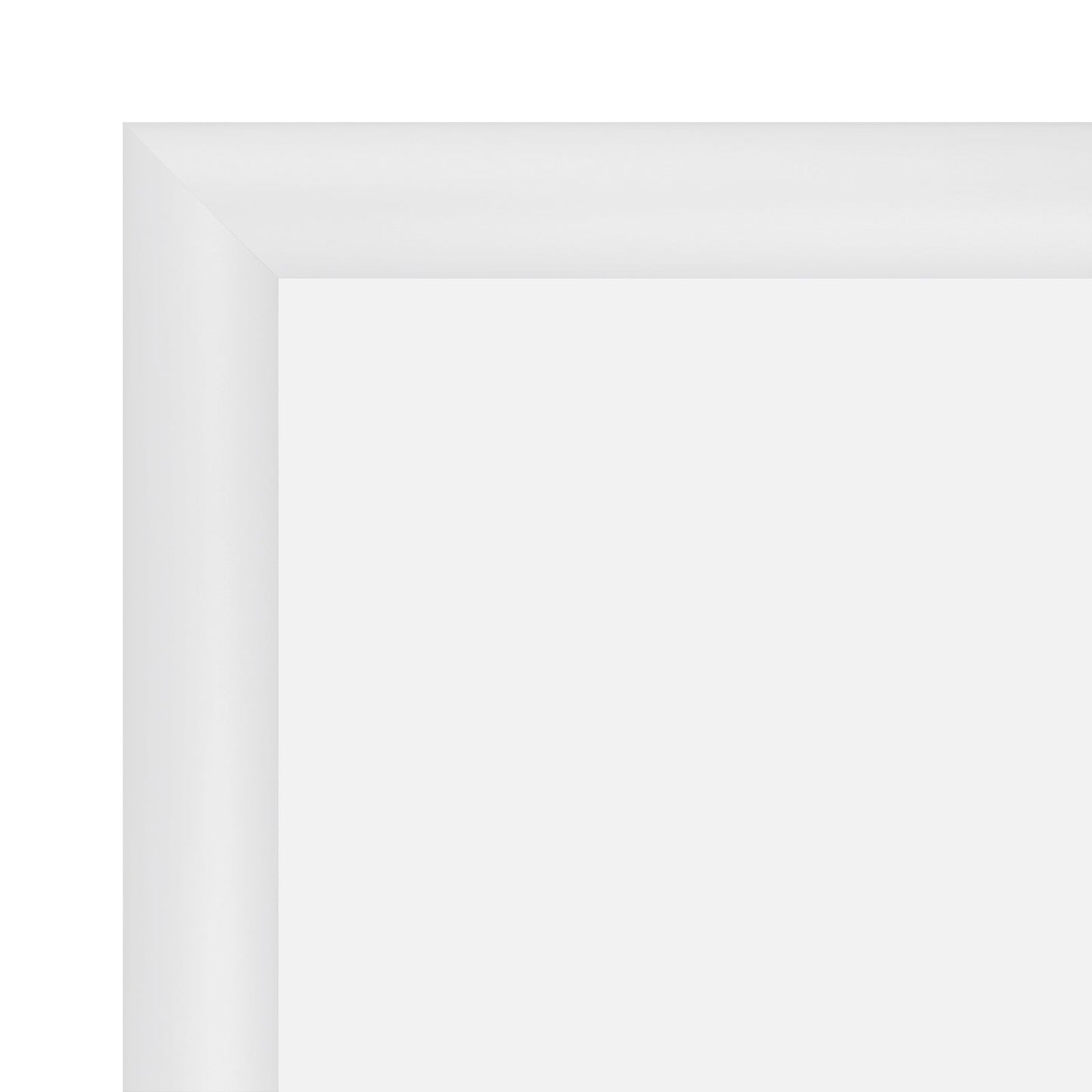 10x14 White SnapeZo® Snap Frame - 1.2" Profile