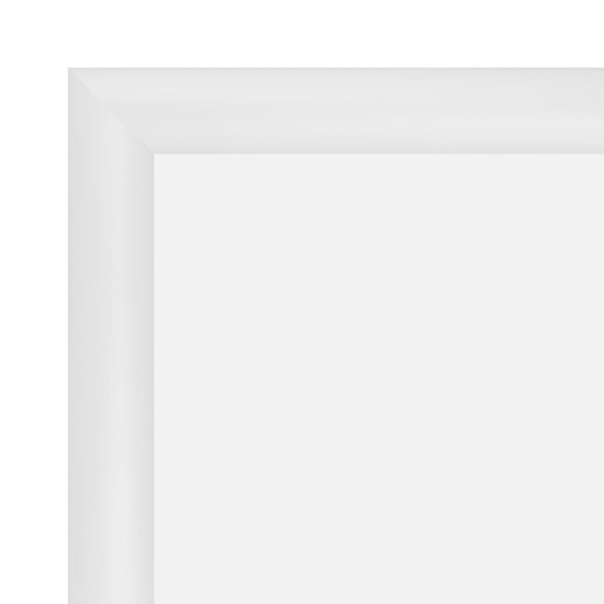 11x15 White SnapeZo® Snap Frame - 1.2" Profile