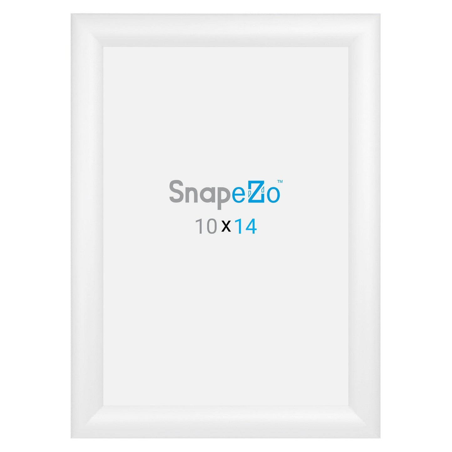 10x14 White SnapeZo® Snap Frame - 1.2" Profile