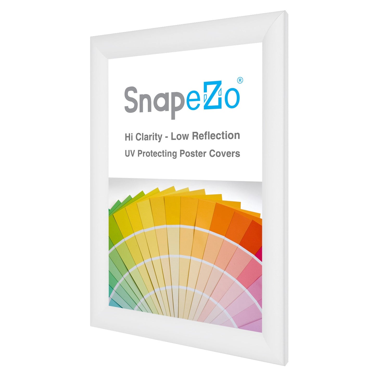 10x15 White SnapeZo® Snap Frame - 1.2" Profile